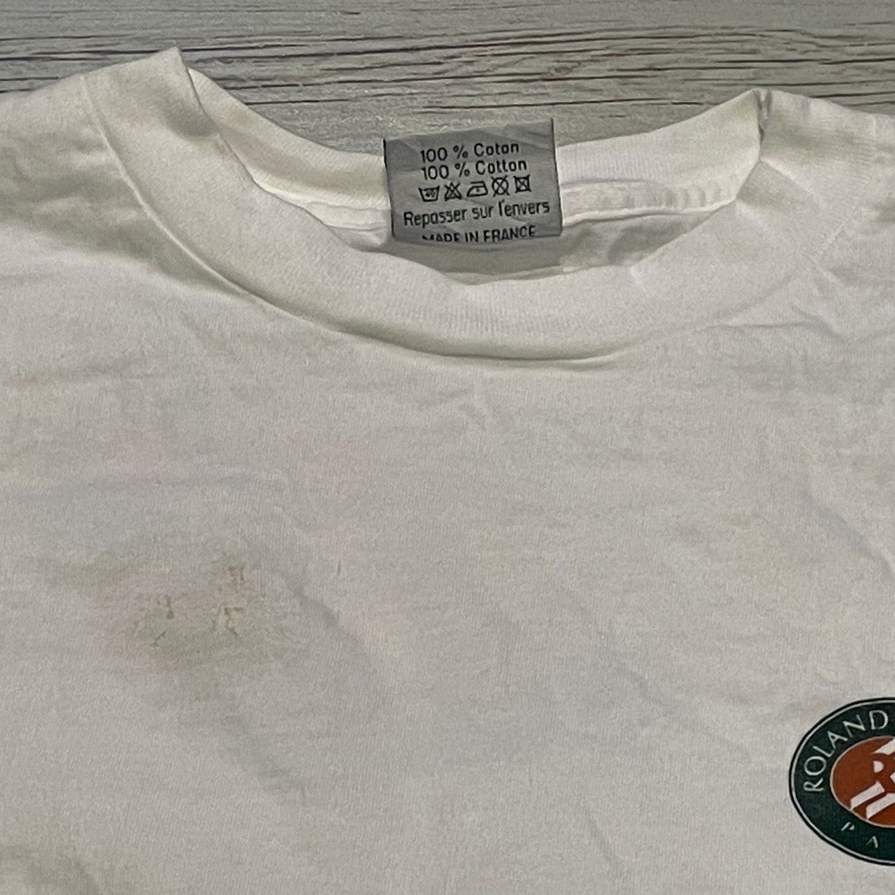 Vintage Rare Vintage 1997 Roland Garros Tennis Tee Grand Slam Size US XL / EU 56 / 4 - 10 Thumbnail