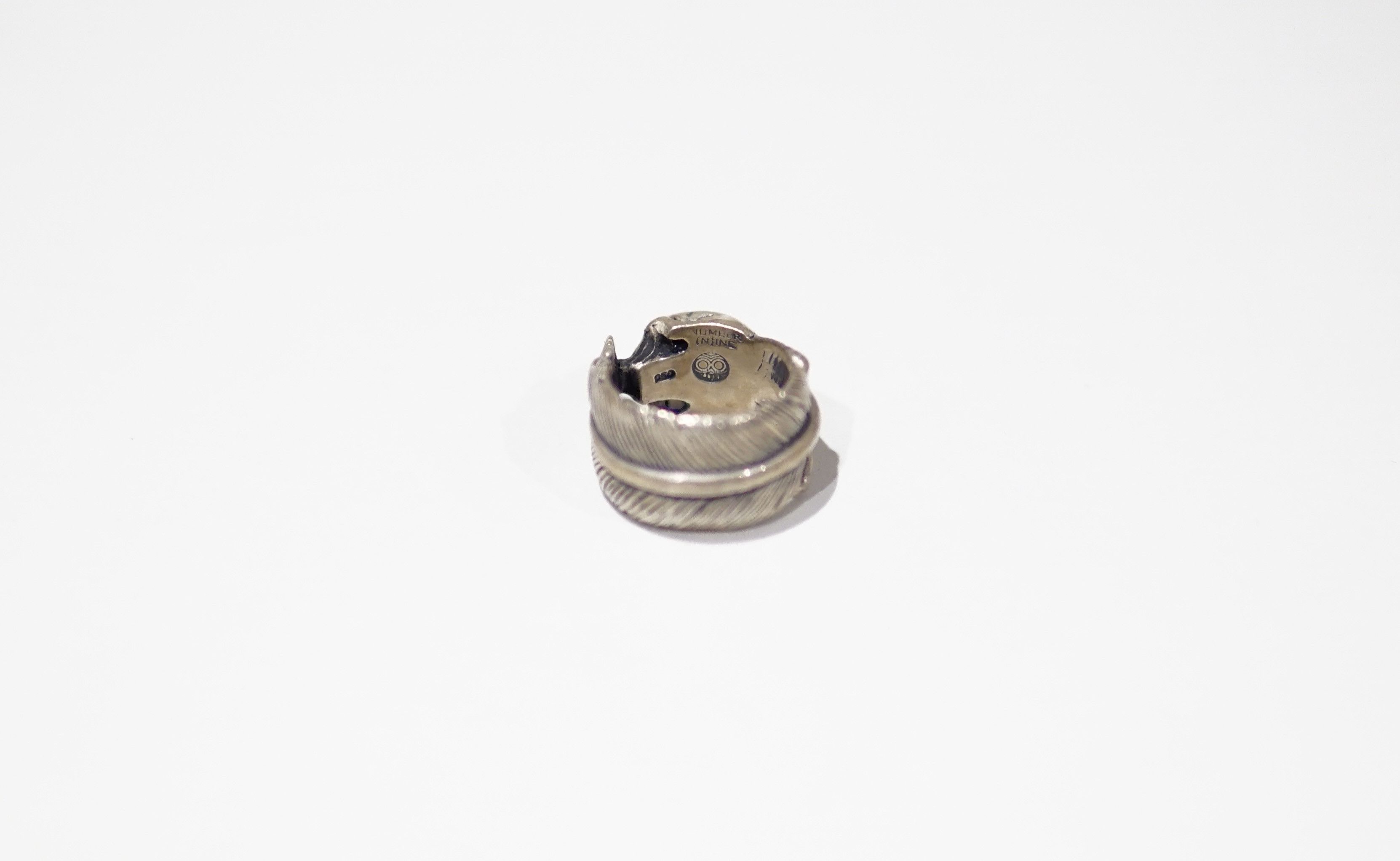 Magical Design × Number (N)ine SS04 Skull and Feather Ring Size ONE SIZE - 5 Thumbnail