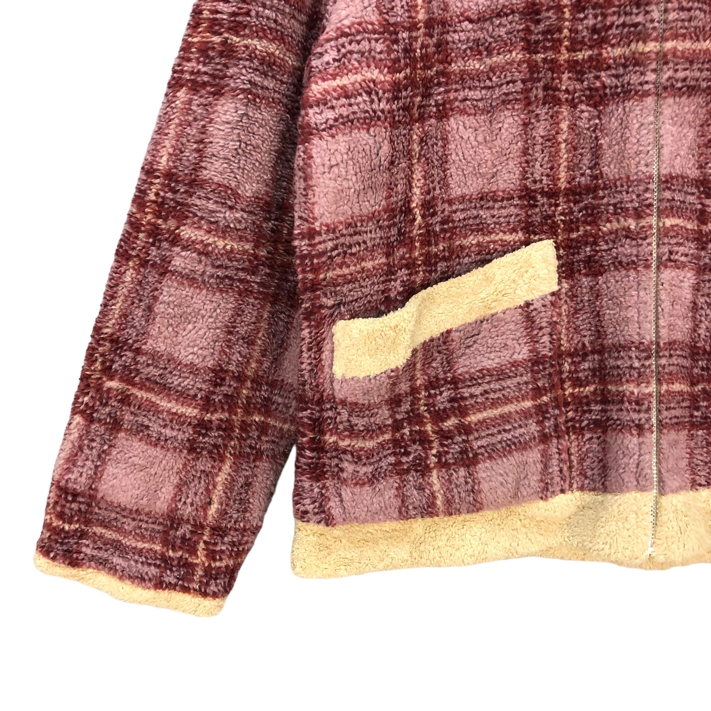 Japanese Brand PAODELO TARTAN FLEECE JACKET #7399-142 Size US M / EU 48-50 / 2 - 5 Thumbnail