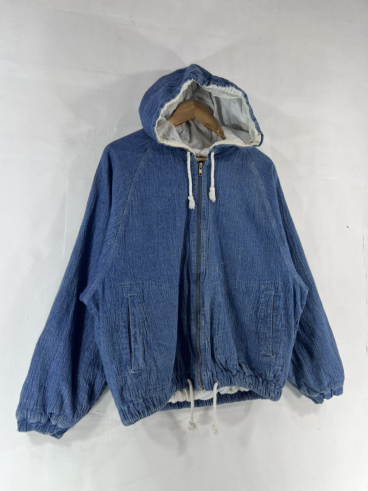 Edwin Vintage Edwin Full Zipper Jacket Rare Design Size US L / EU 52-54 / 3 - 8 Thumbnail