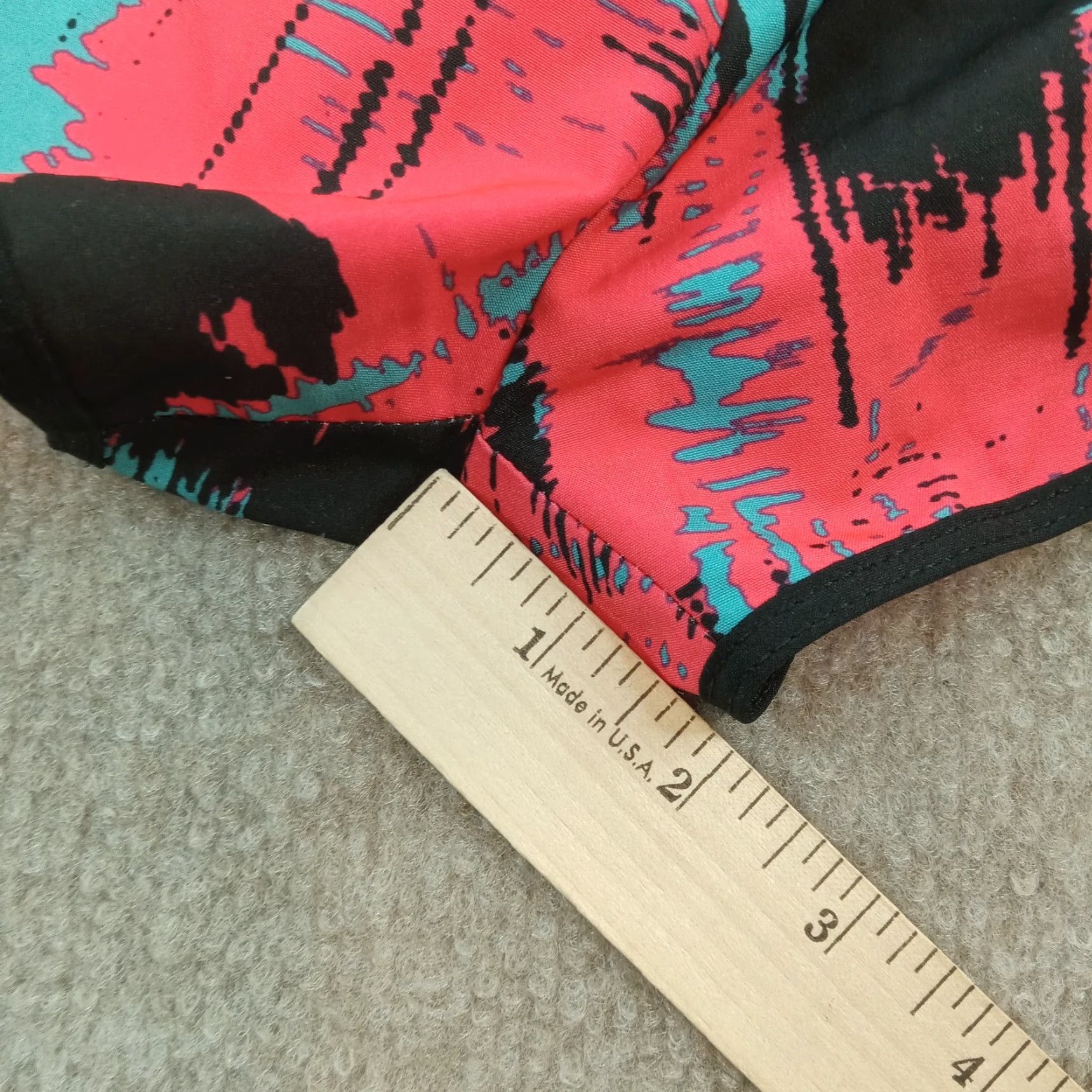 Fabletics Fabletics Womens Shorts Large Pink Blue Elastic Waist Drawstring Running Size 33" - 2 Thumbnail