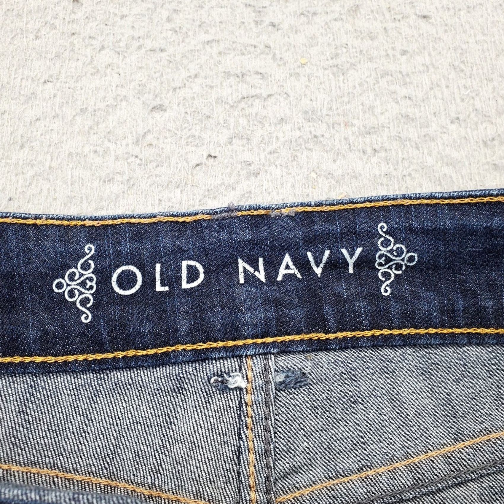 Old Navy Old Navy Pencil Skirt Womens Size 10 Navy Denim Vent Stretchable 5 Pocket Design Size 32" / US 10 / IT 46 - 5 Thumbnail