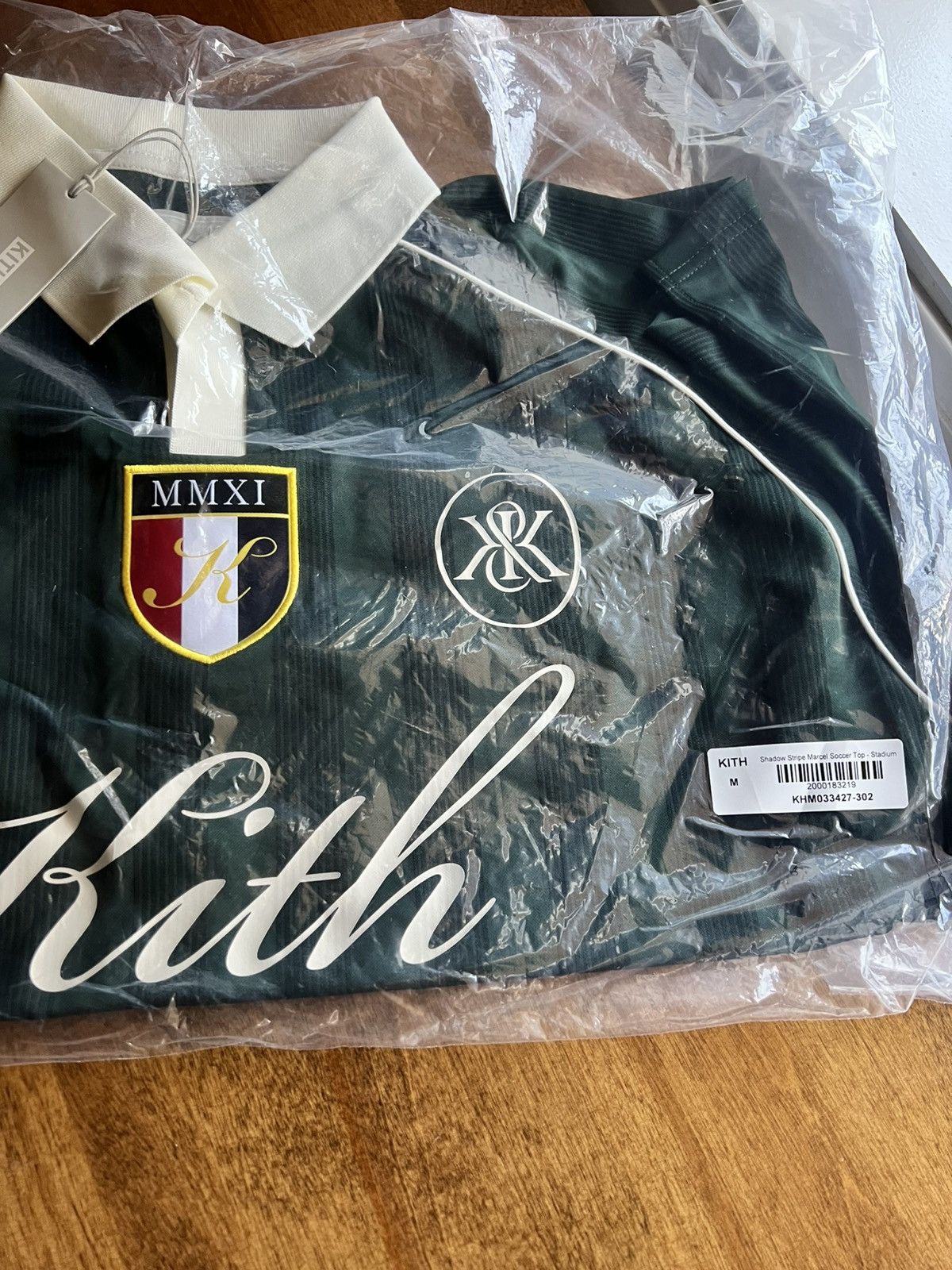Kith × Streetwear × Vintage Kith Shadow Stripe Marcel Soccer