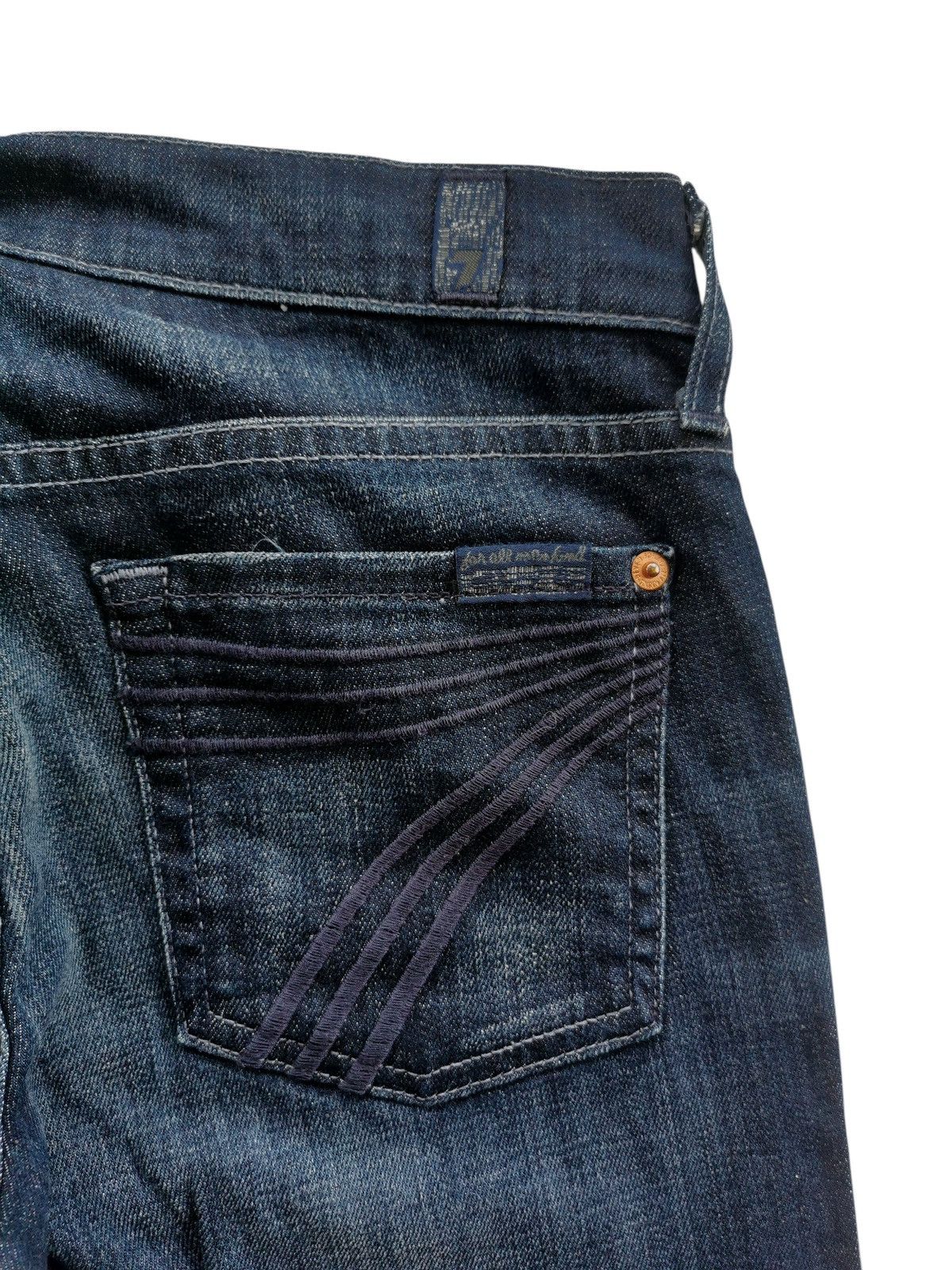 7 For All Mankind Avantgarde 7 for all mankind flared dojo jeans Size 26" / US 2 / IT 38 - 7 Thumbnail