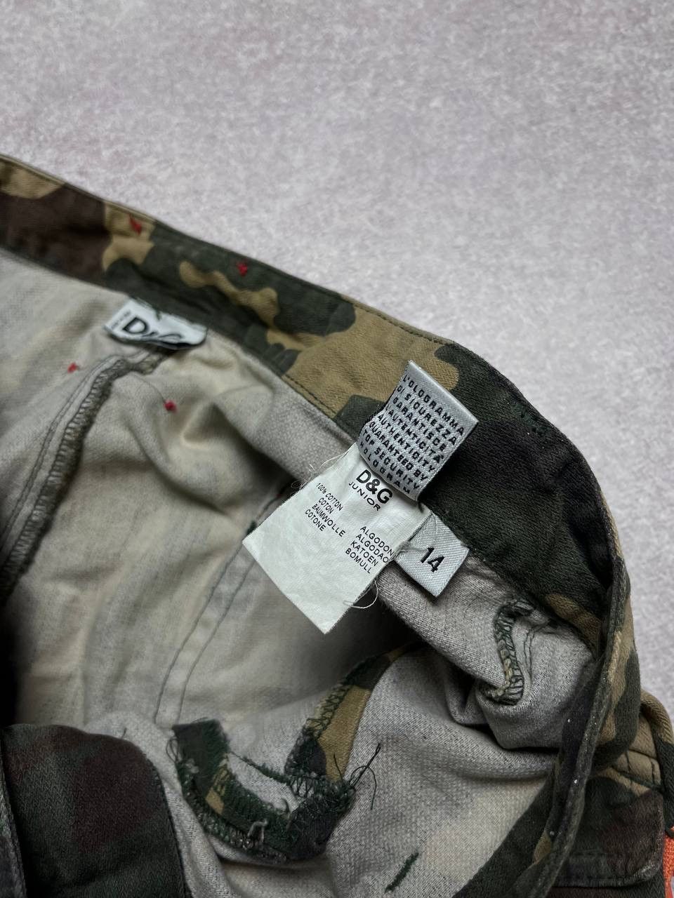 Dolce & Gabbana VINTAGE DOLCE&GABBANA AVANTGARDE BAGGY CARGO PANTS 31 RARE Size US 31 - 18 Thumbnail