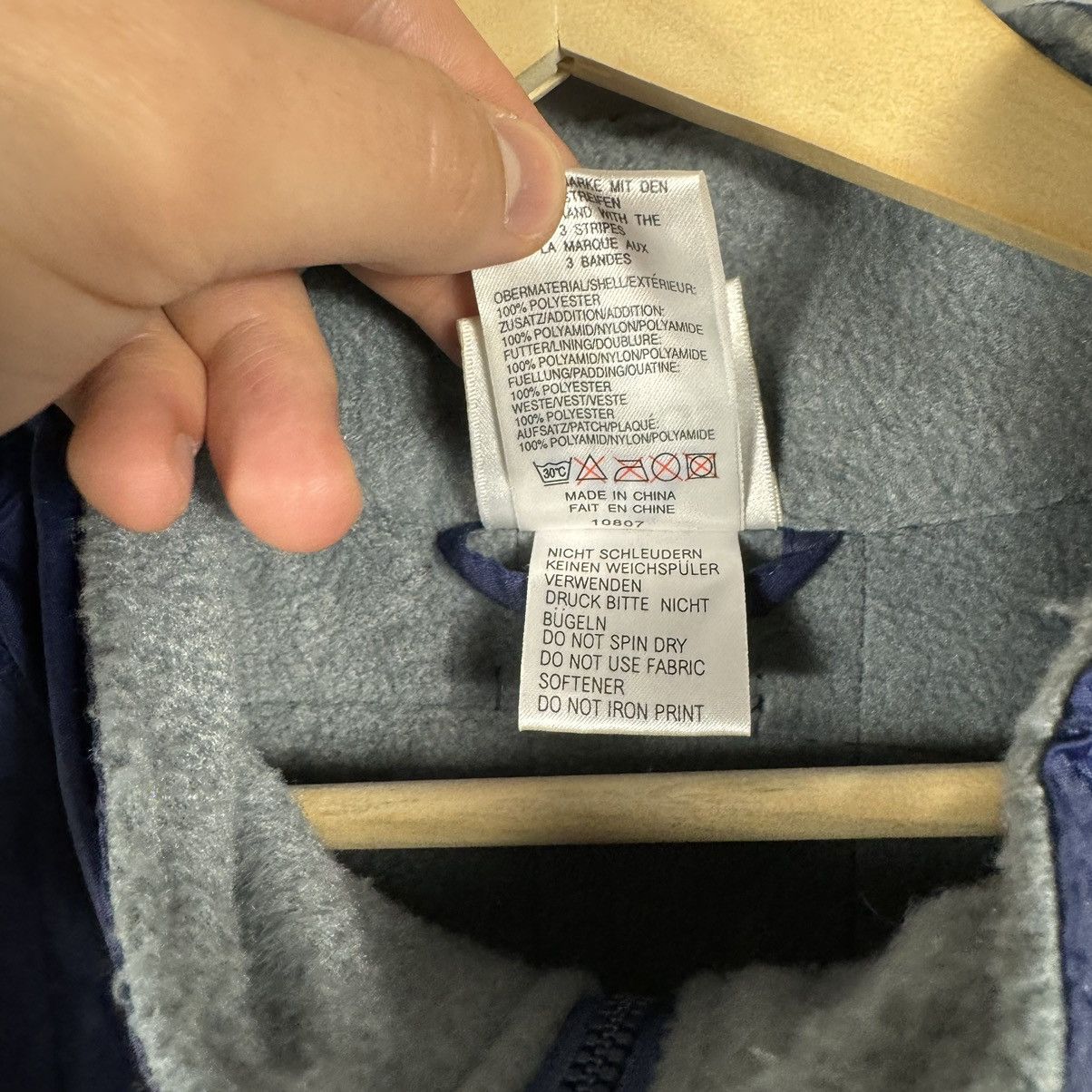 Adidas × Vintage Vintage Adidas Equipment 90s Zip Fleece Size US L / EU 52-54 / 3 - 10 Thumbnail