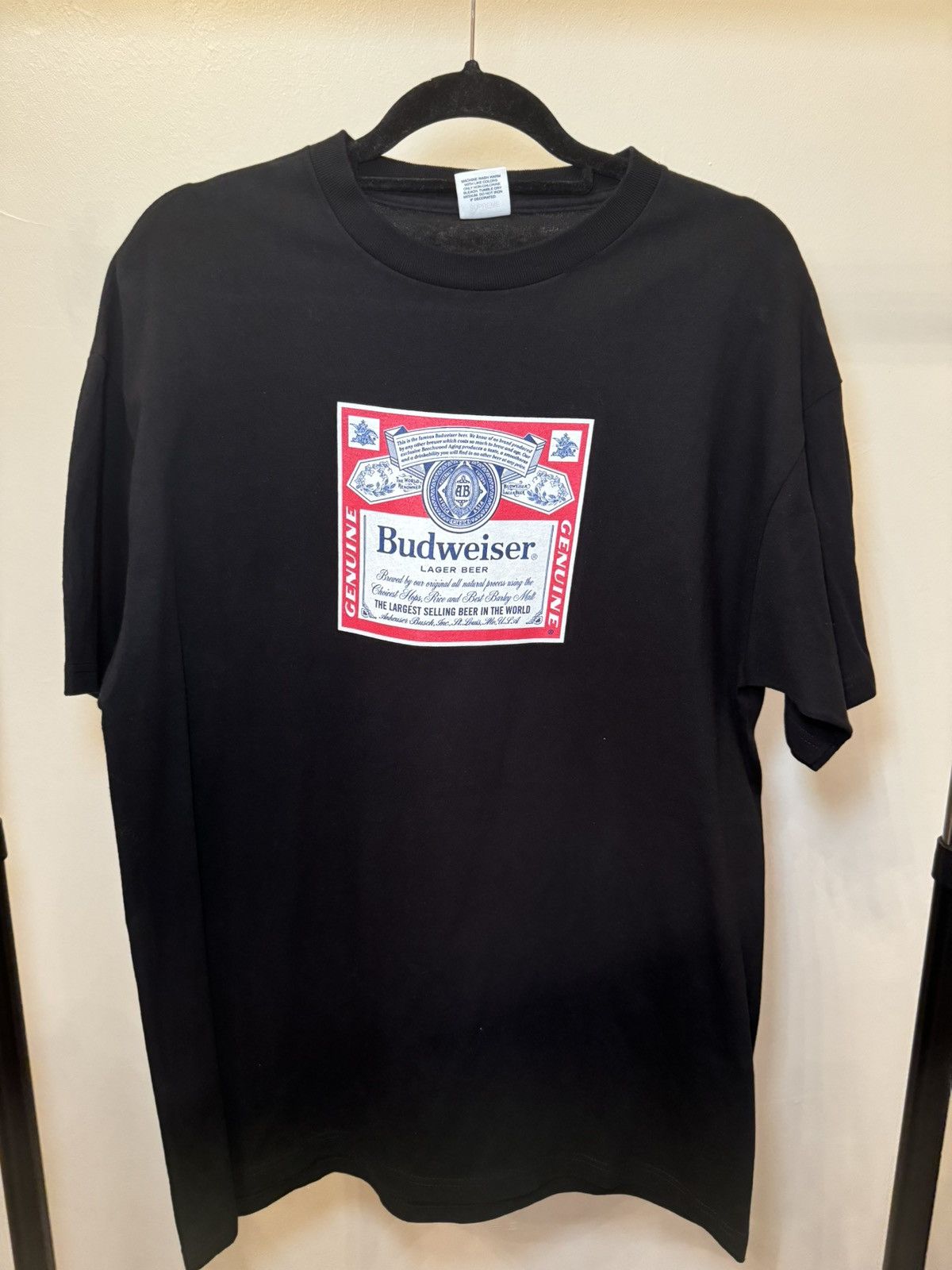 Supreme Budweiser Tee Size US XL / EU 56 / 4 - 1 Thumbnail