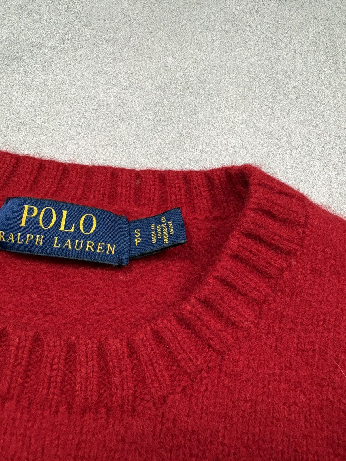 Polo Ralph Lauren Vintage Polo Ralph Lauren Bear Sweater Cashmere Wool S Size S / US 4 / IT 40 - 15 Thumbnail