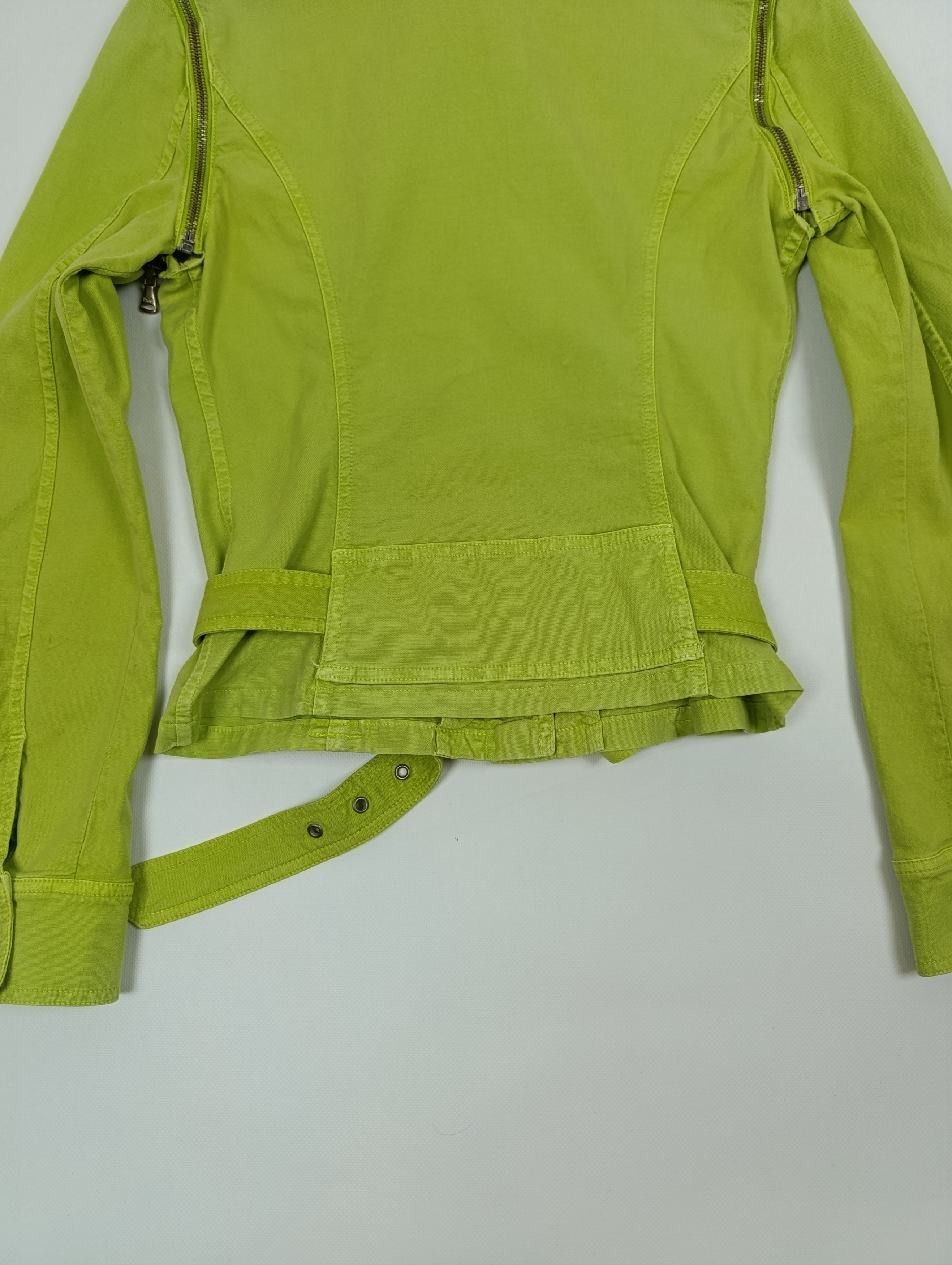 Dolce & Gabbana DOLCE GABBANA VINTAGE AVANT-GARDE WOMENS DENIM JACKET \ VEST Size L / US 10 / IT 46 - 20 Thumbnail