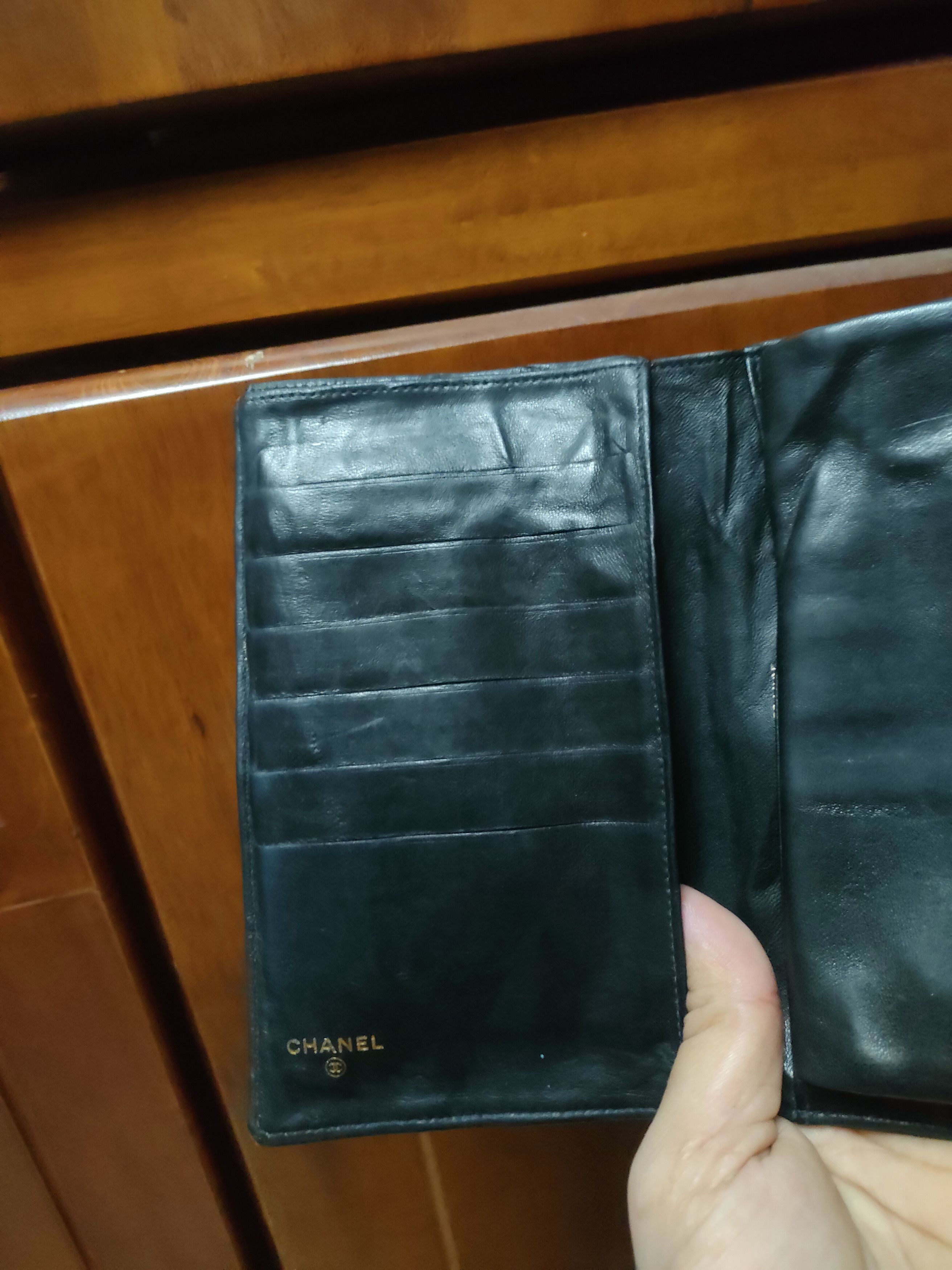 Chanel Classic Chanel Black CC Bifold Long Wallet Size ONE SIZE - 10 Thumbnail