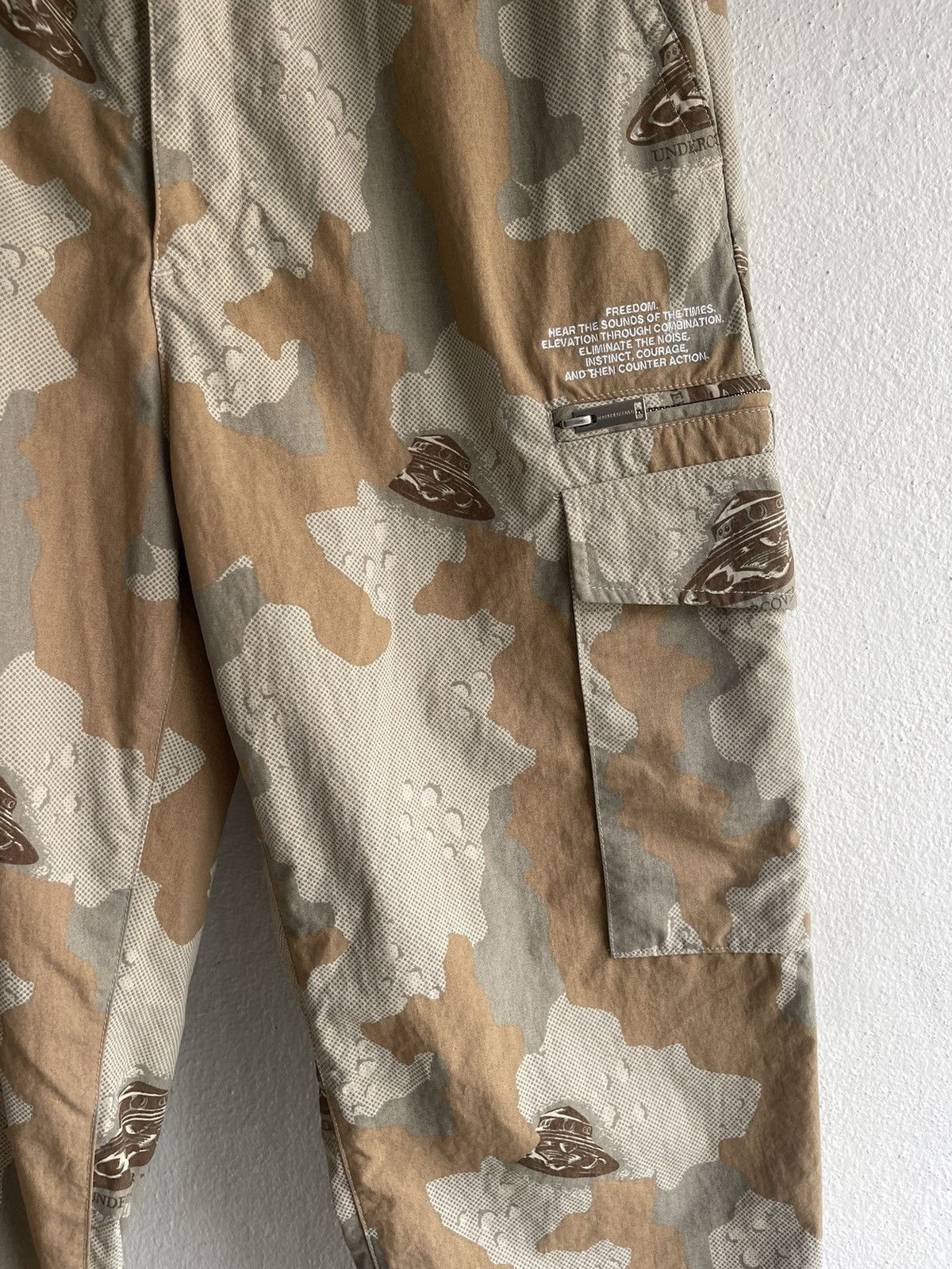 GU × Jun Takahashi × Undercover Offer🔥Undercover Gu cargo pant Military camouflage Size US 30 / EU 46 - 9 Thumbnail