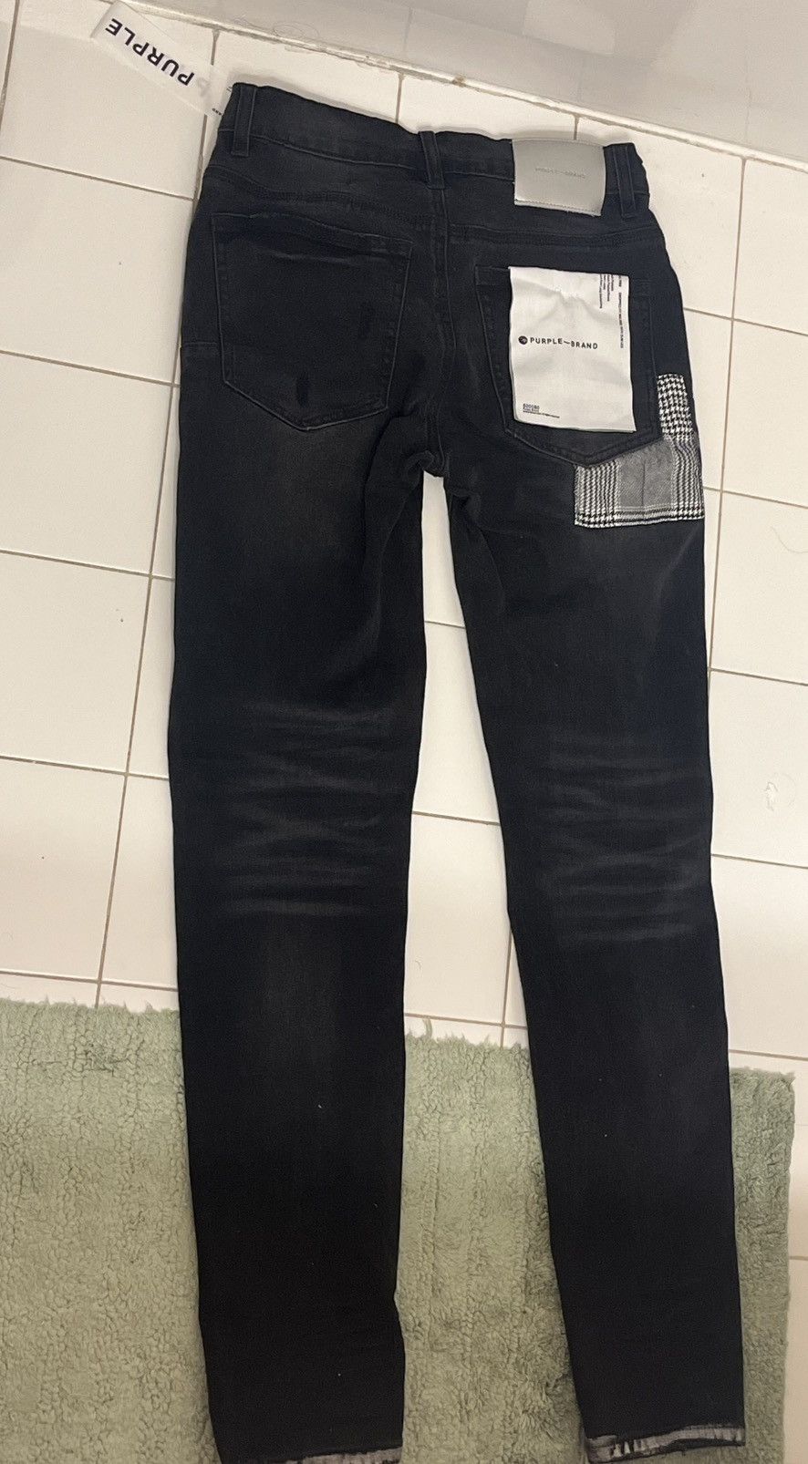 Other Black purp jeans Size US 29 - 3 Thumbnail