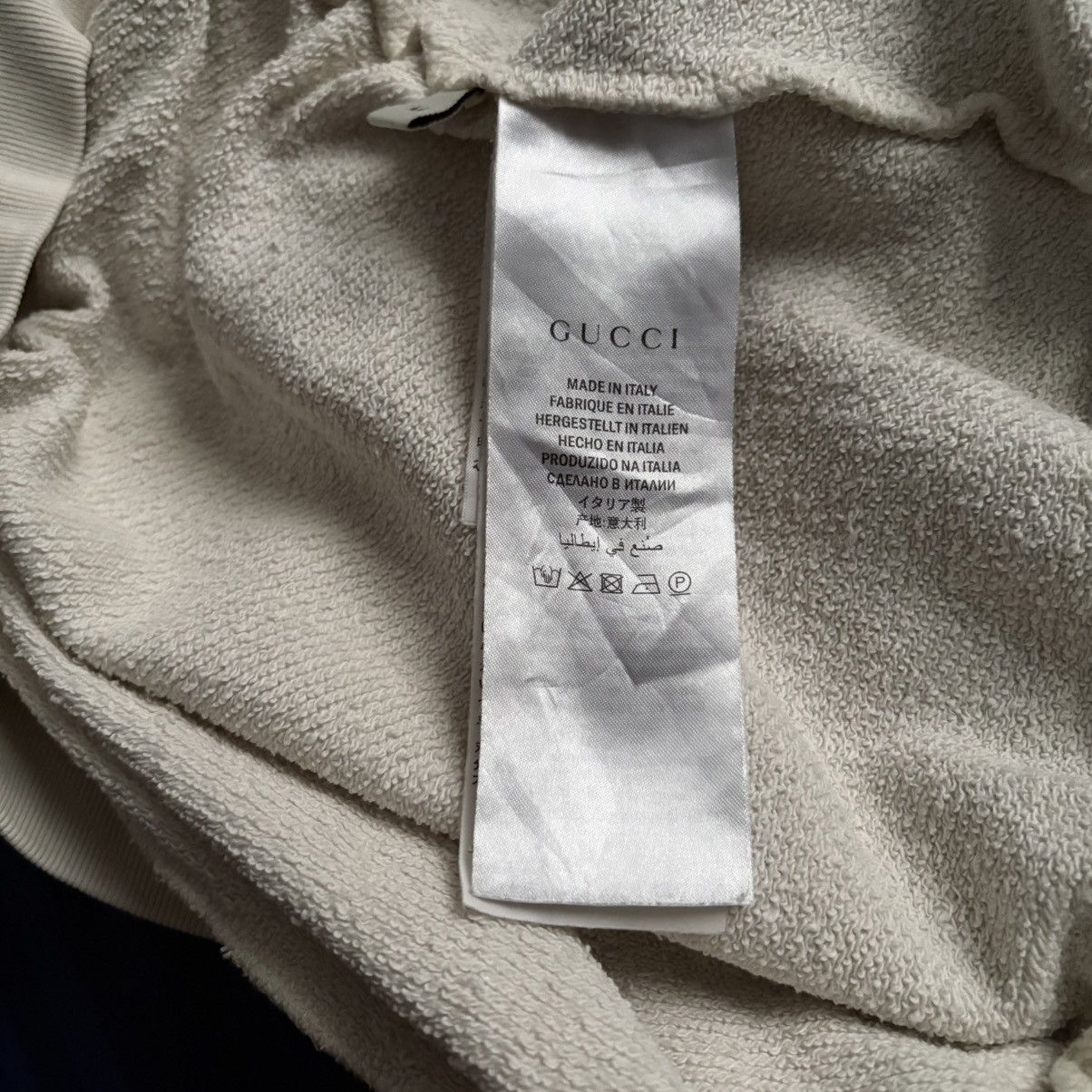 Gucci Beige Gucci Hoodie Big Logo Size: M Size US M / EU 48-50 / 2 - 4 Thumbnail
