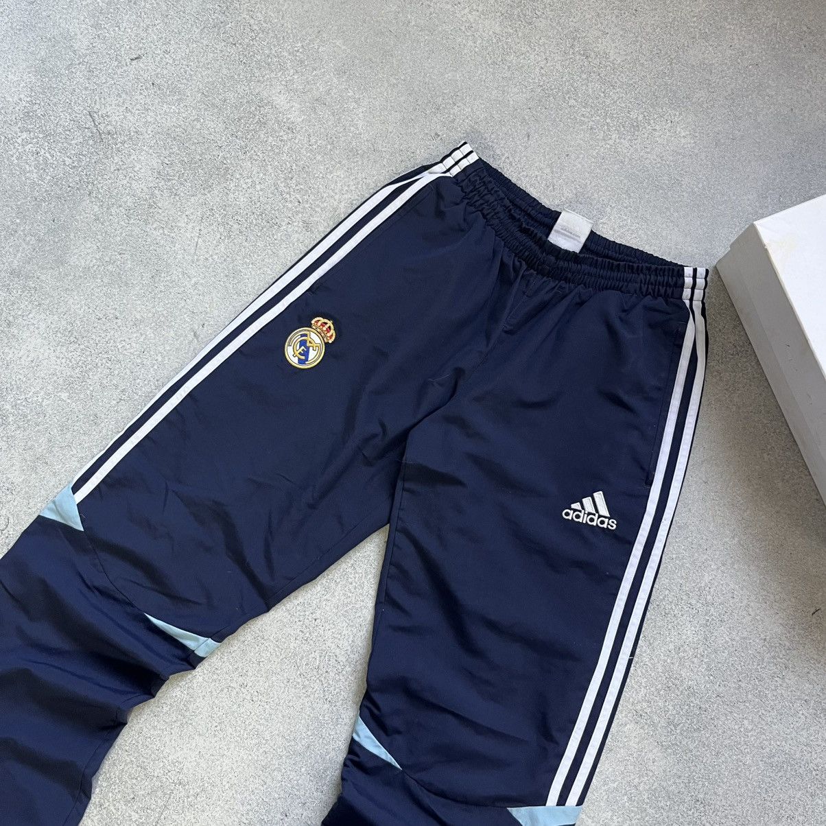 Adidas Adidas Vintage Track Pants Real Madrid Stripes Drill Size US 30 / EU 46 - 3 Thumbnail
