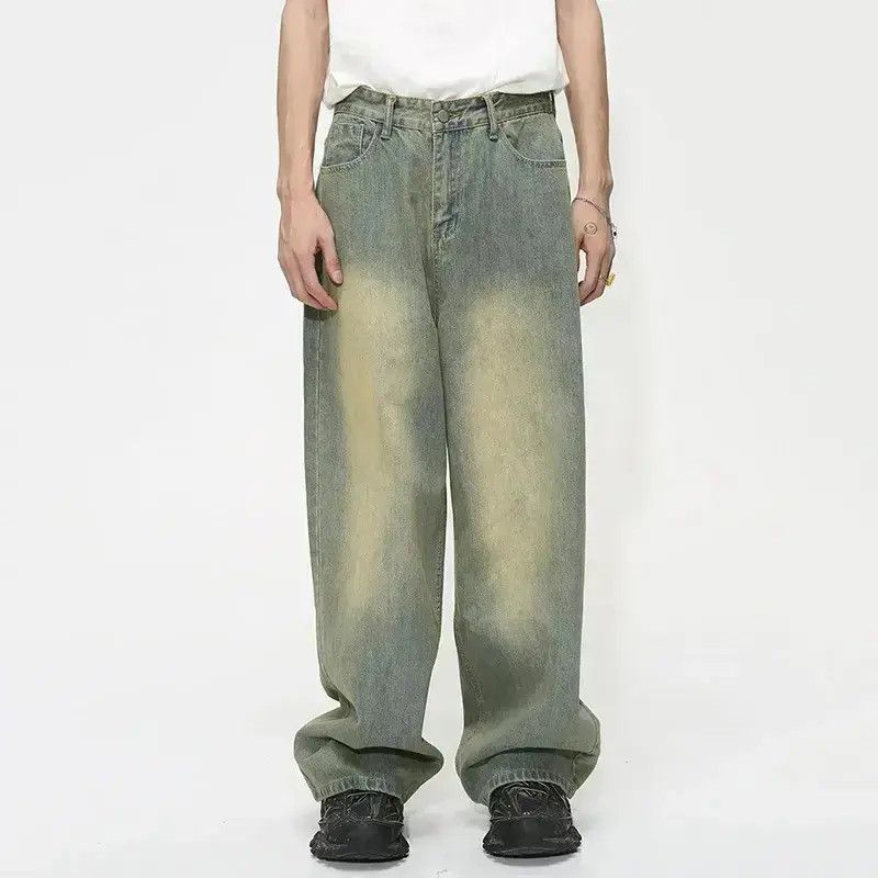 Japanese Brand Vintage Gradient Baggy Jeans Size US 32 / EU 48 - 1 Thumbnail