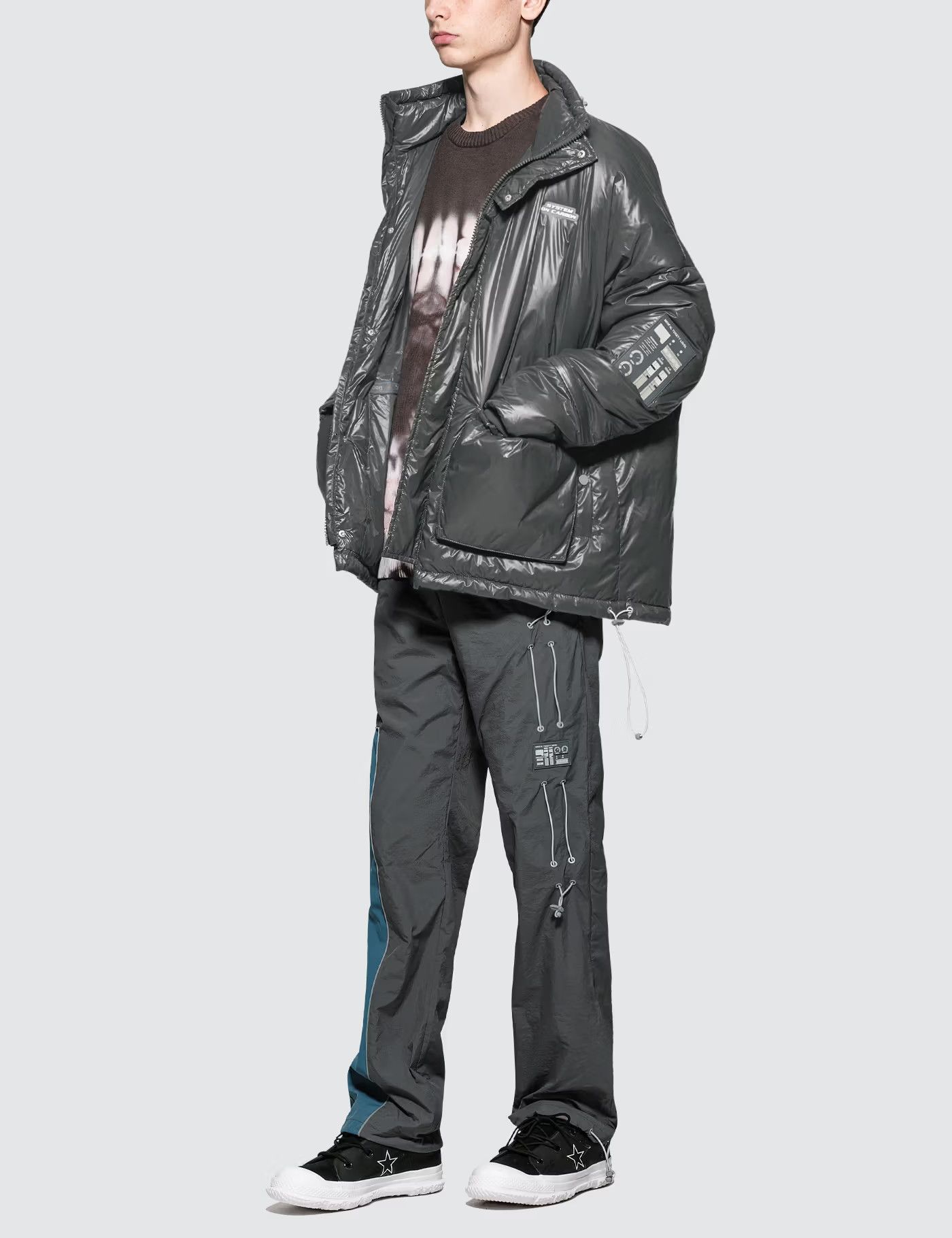 C2H4 C2H4 Silver Puffer Jacket Size US L / EU 52-54 / 3 - 2 Thumbnail