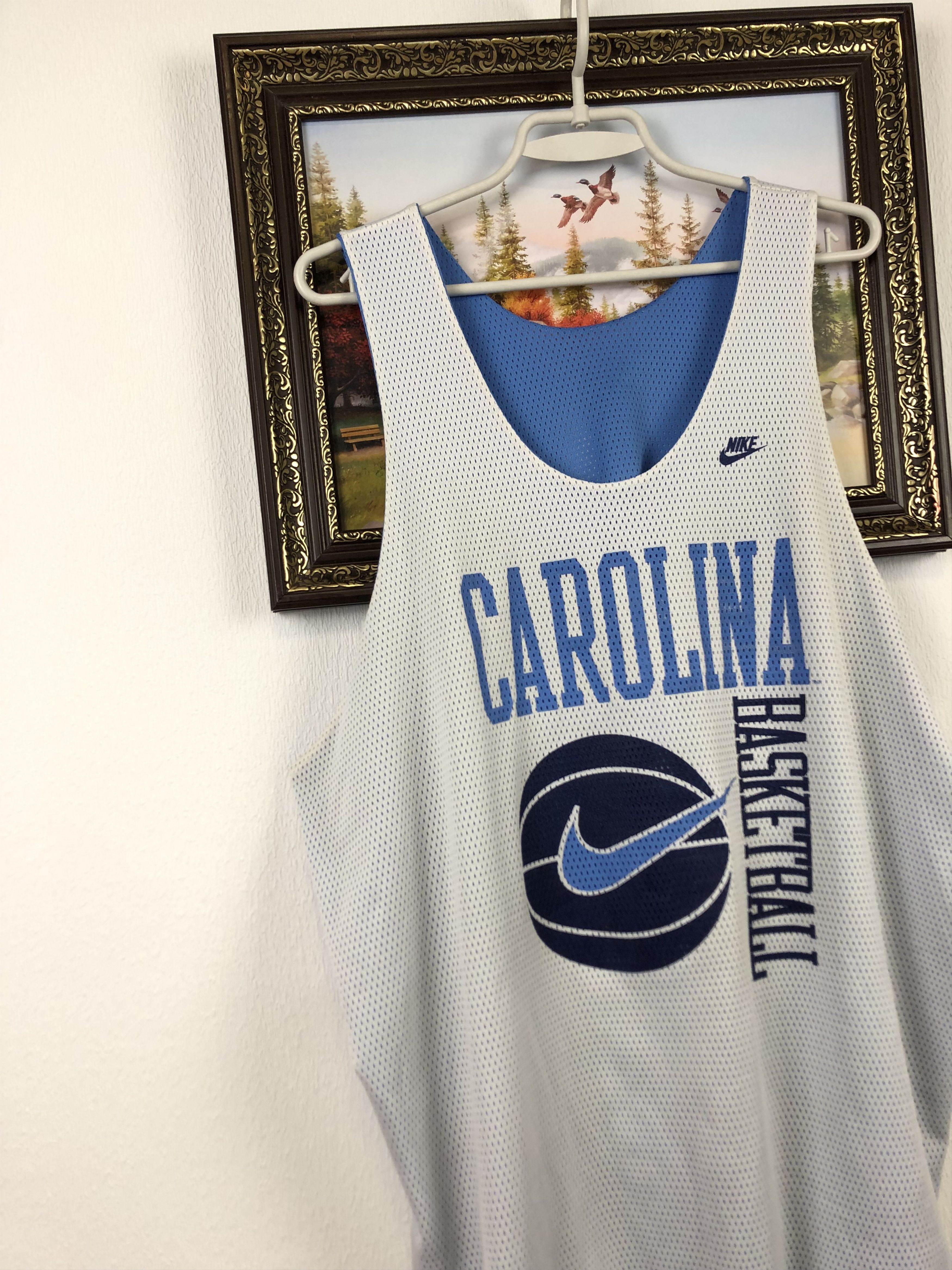 Nike × Vintage Vintage NCAA North Carolina Double Sided Jersey Shirt Rare Size US XXL / EU 58 / 5 - 16 Thumbnail