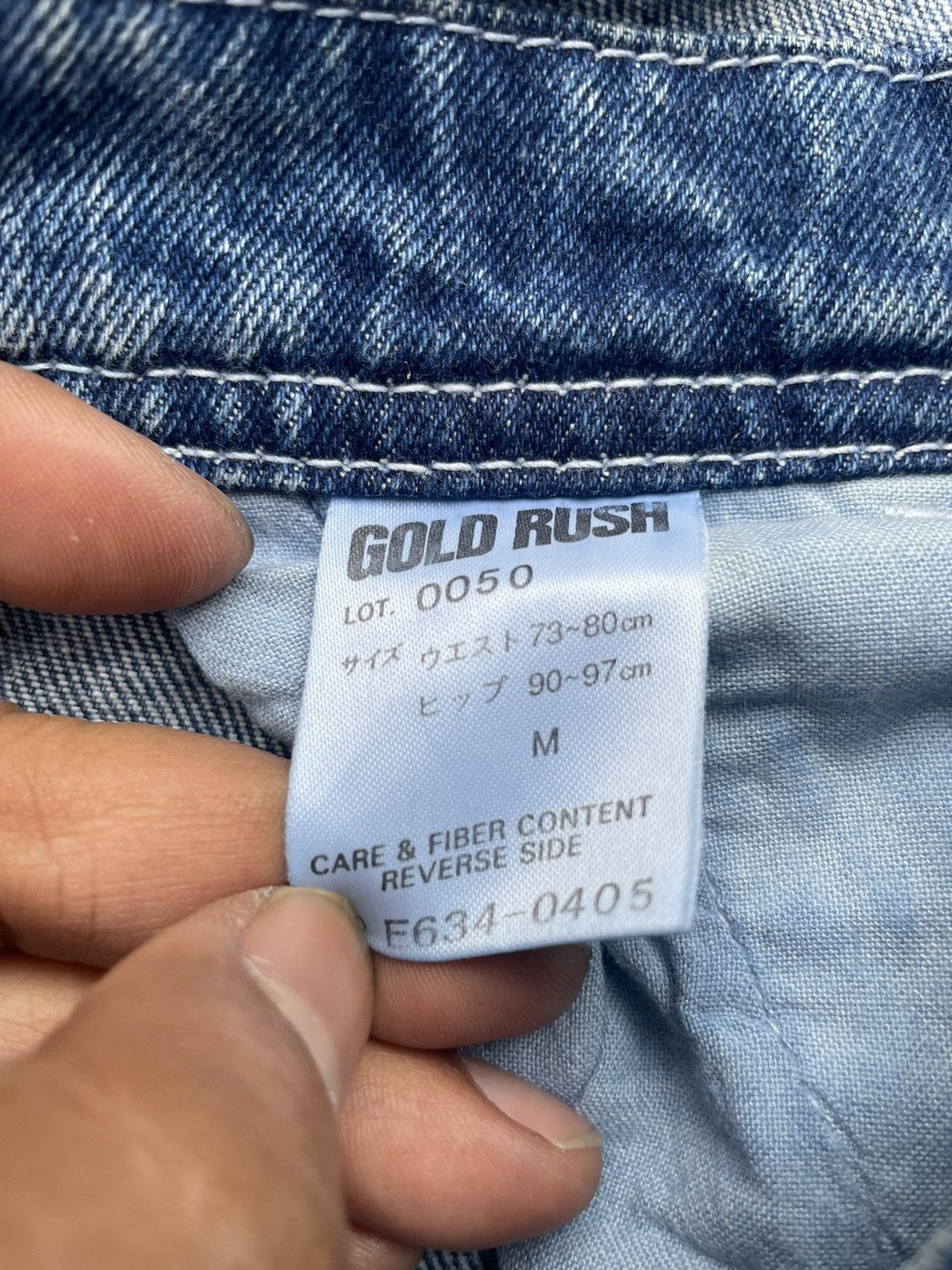 Japanese Brand × Vintage Vintage Gold Rush Denim Overalls Size US 32 / EU 48 - 13 Thumbnail