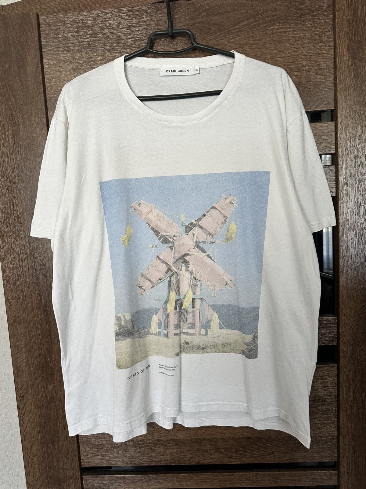 Craig Green A/W 2018 Craig Green Windmill Logo T-Shirt Size US XL / EU 56 / 4 - 3 Thumbnail