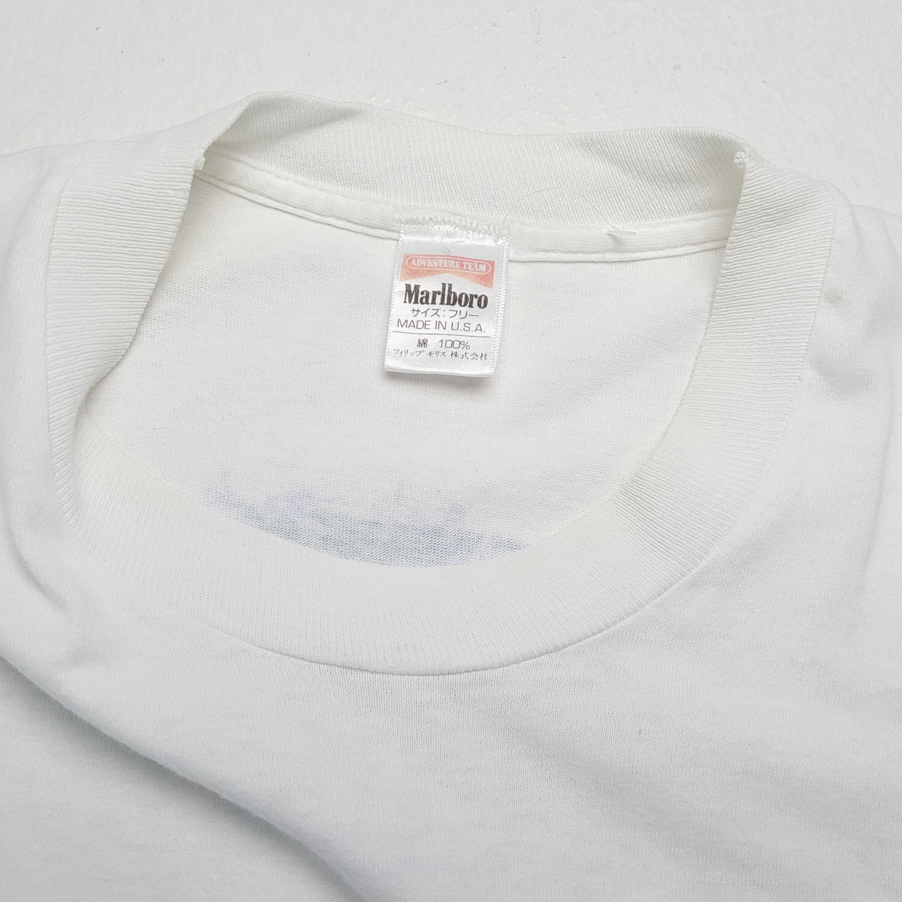 Marlboro × Marlboro Adventure Team × Vintage MARLBORO ADVENTURE TEAM Pocket Design Vintage Tshirt Size US L / EU 52-54 / 3 - 8 Thumbnail