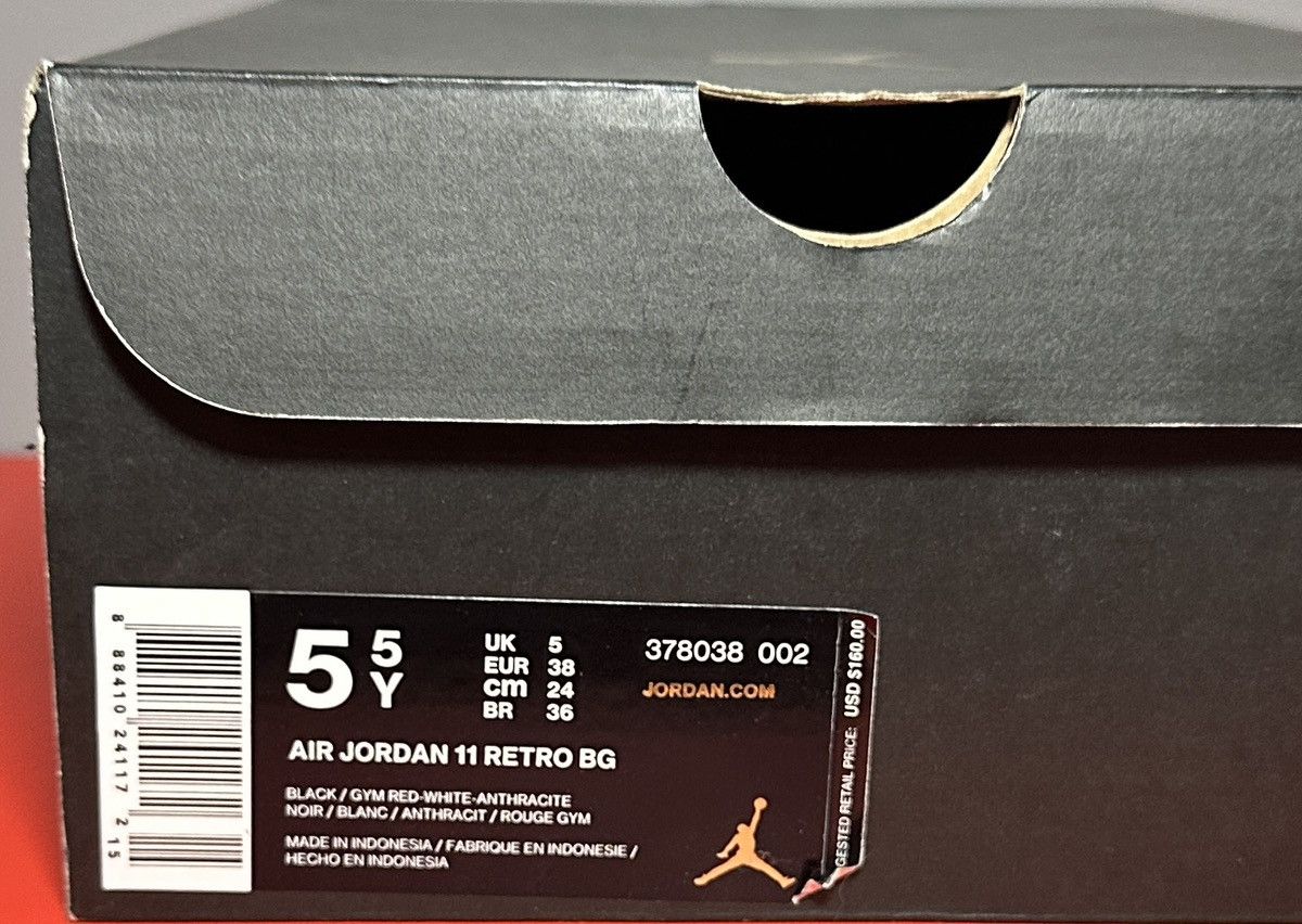 Jordan Brand Size 5.5 (GS) - Jordan 11 Mid 72-10 Size US 5.5 / EU 38 - 8 Thumbnail