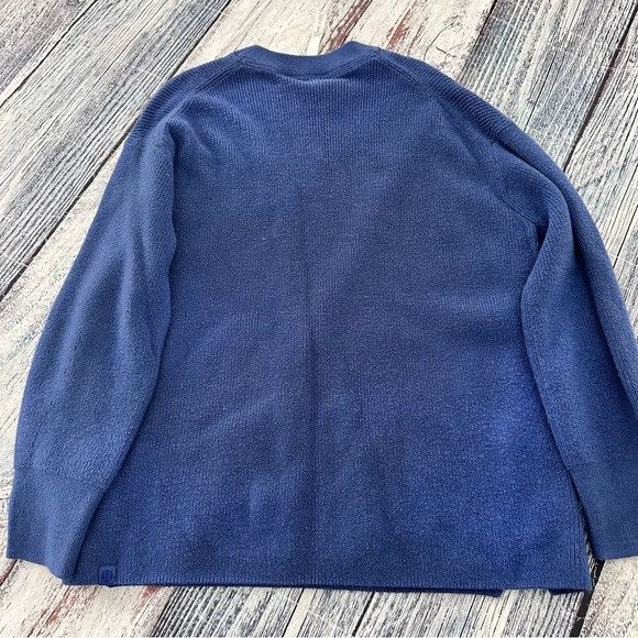 Lululemon Lululemon Merino Wool-Blend Ribbed Crewneck Sweater Heathere Size XL / US 12-14 / IT 48-50 - 3 Thumbnail