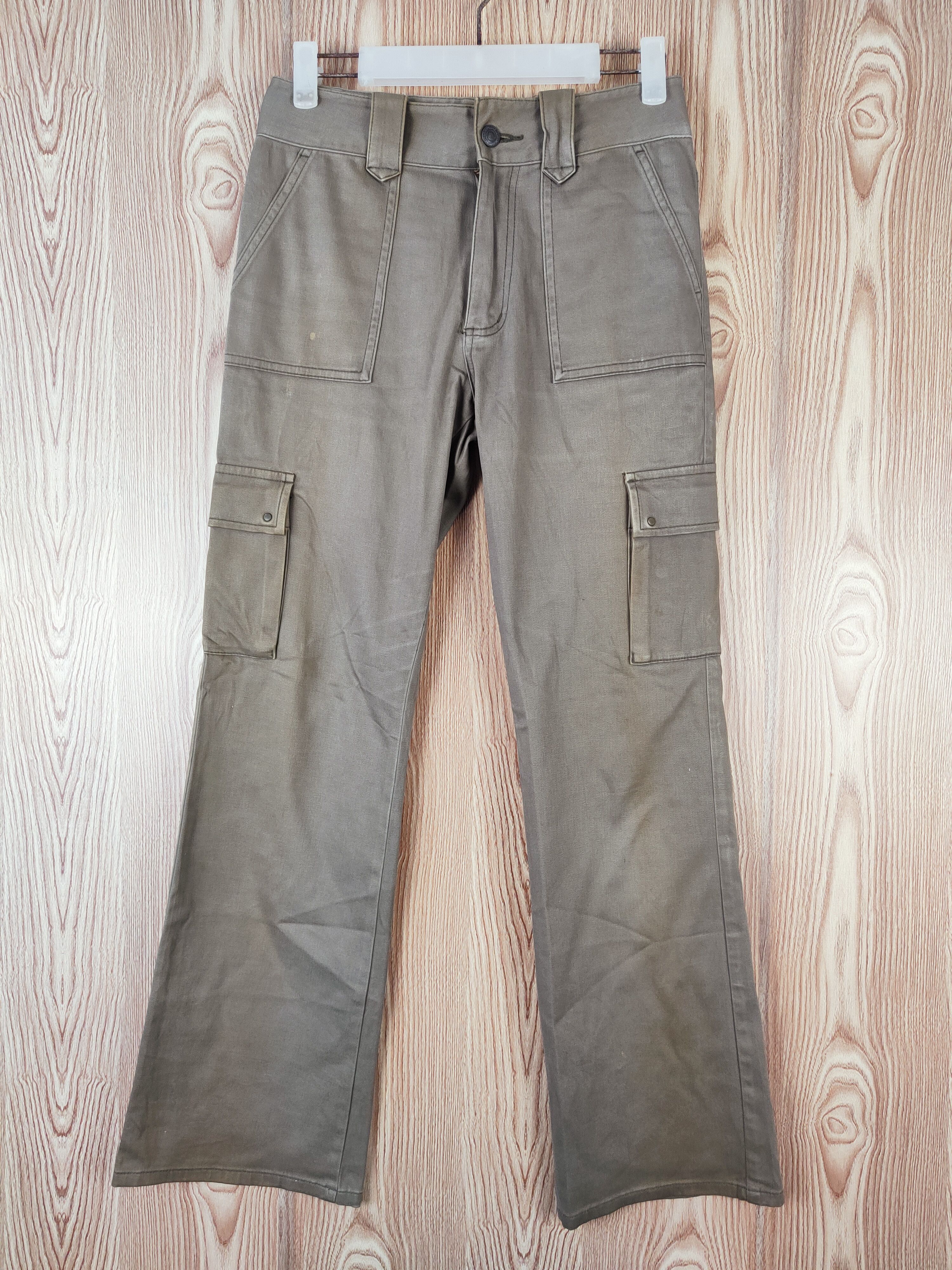 Japanese Brand Japanese Brand Olive Multipocket Tactical Cargo Pants #W433 Size 25" / US 0 / IT 36 - 1 Thumbnail