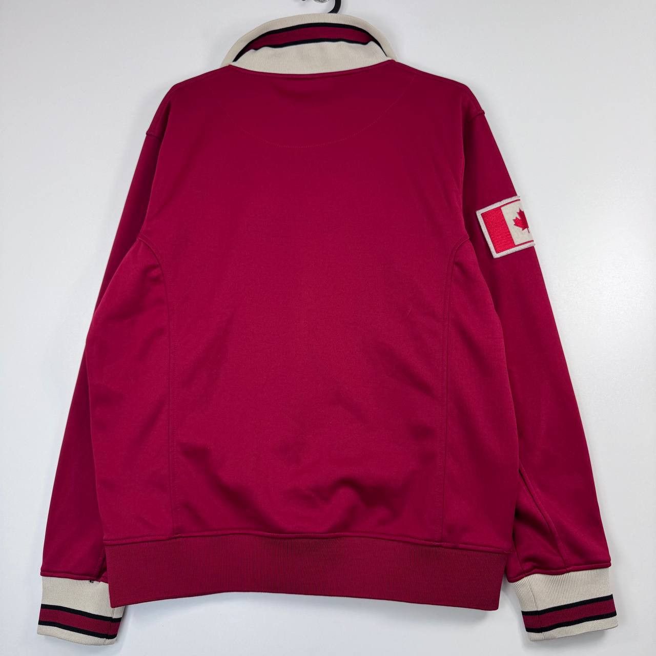 Other Canada Track Jacket Red Full Zip Olympic Style Mens Size M Size US M / EU 48-50 / 2 - 9 Thumbnail