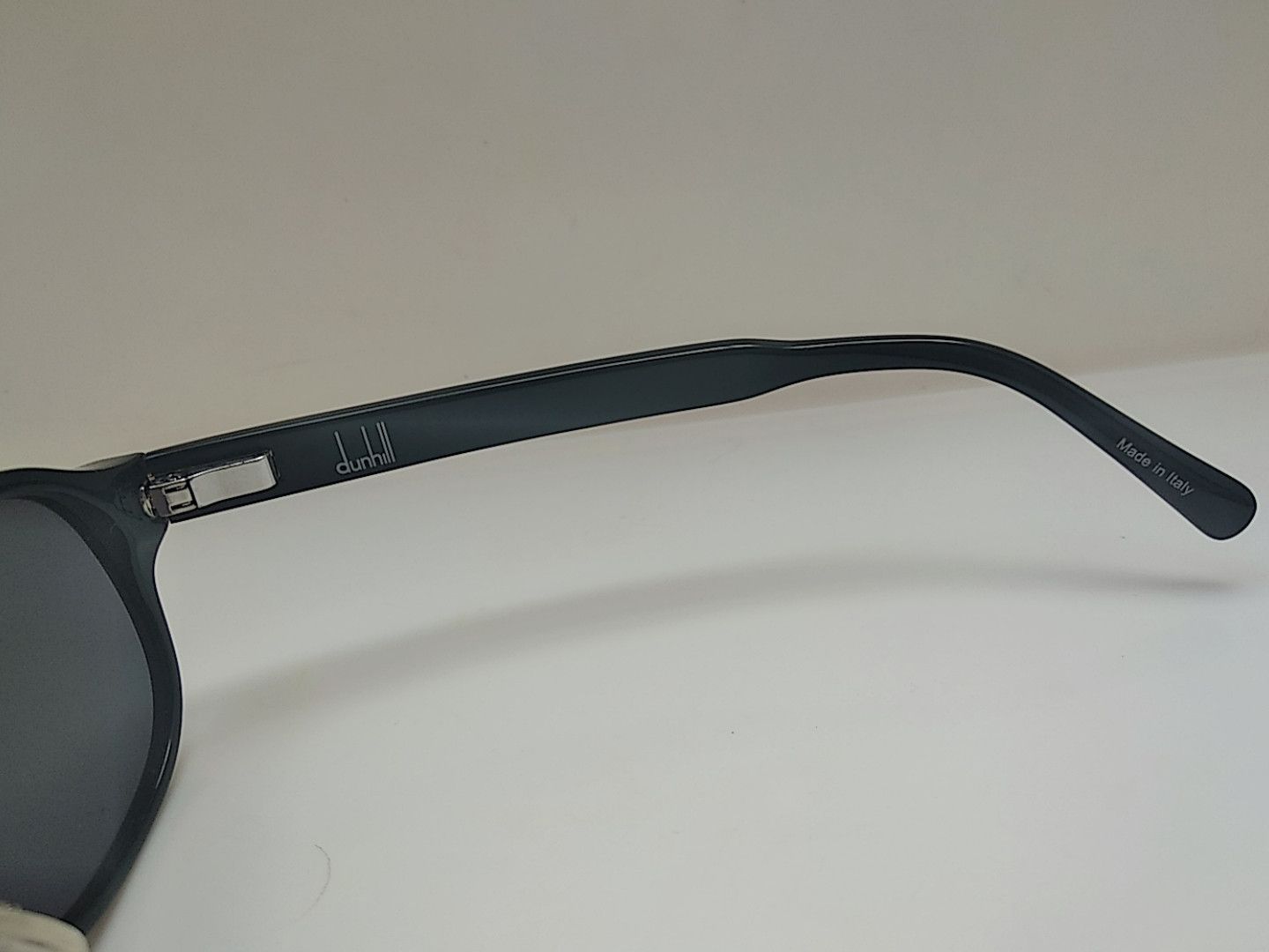 Vintage Vintage Dunhill D7003 Black Aviator Sunglasses Frame Size ONE SIZE - 4 Thumbnail