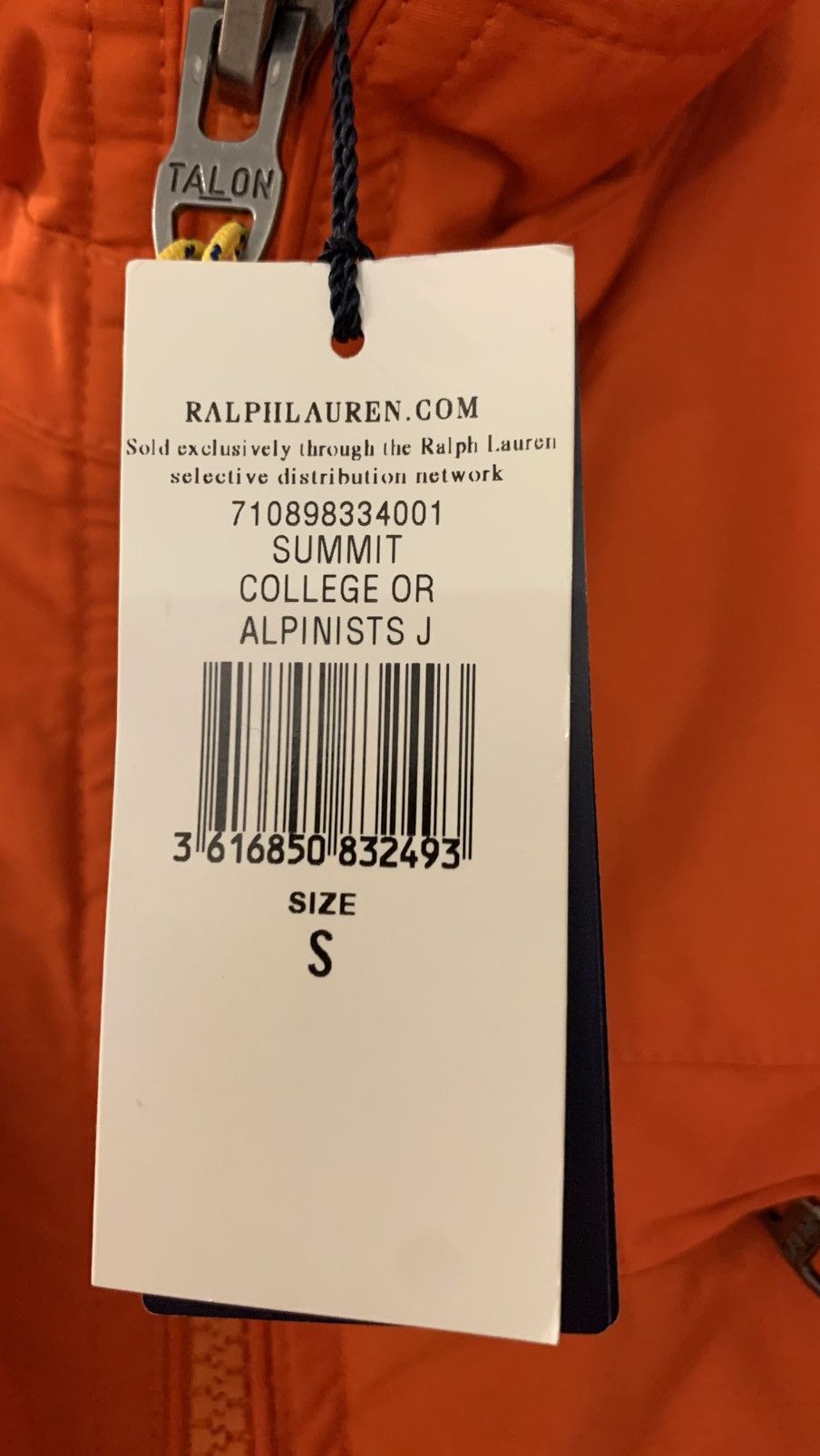 Polo Ralph Lauren New Polo Ralph Lauren Summit College Alpinists Jacket size S Size US S / EU 44-46 / 1 - 3 Thumbnail