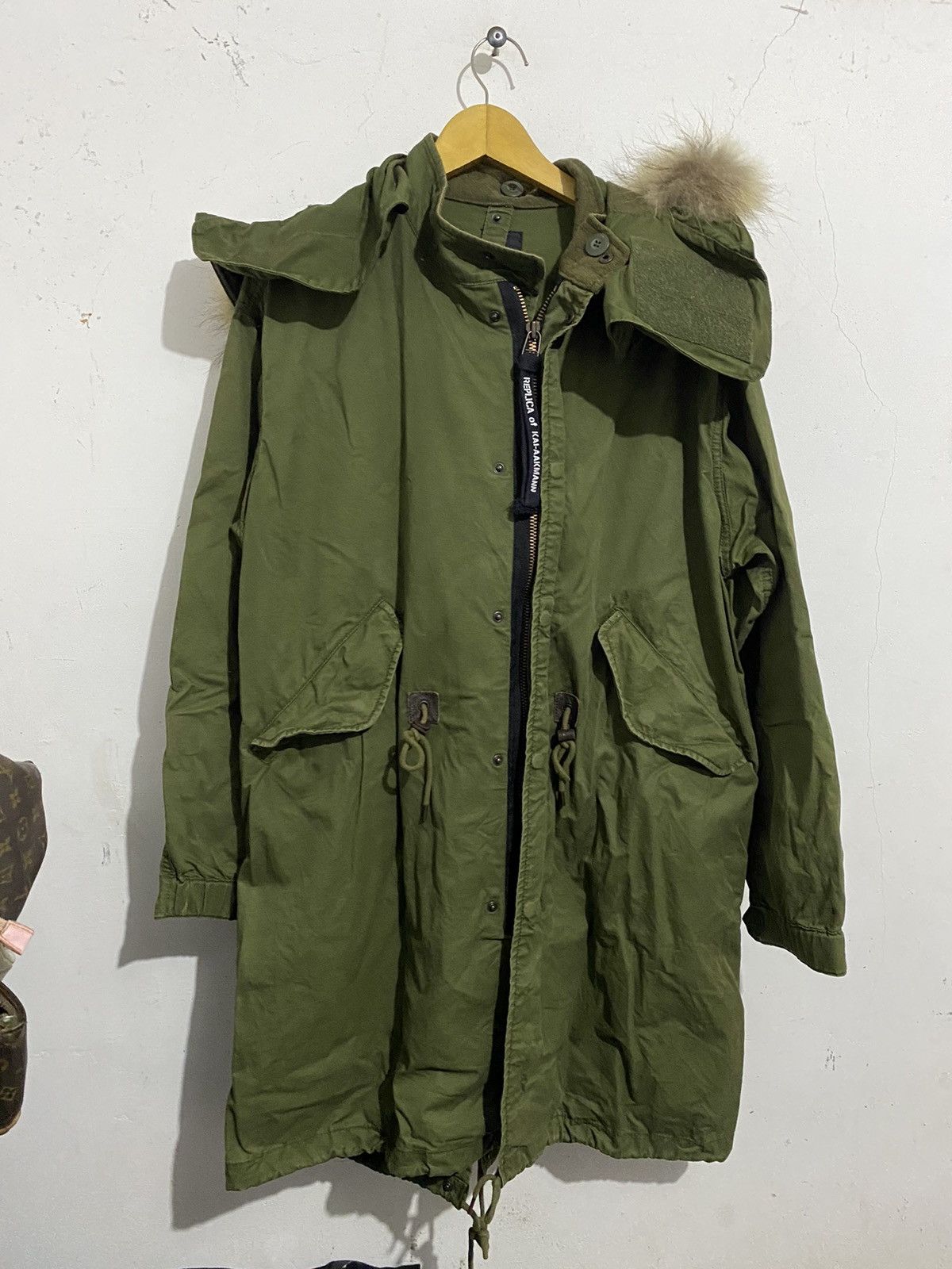 If Six Was Nine 🖤BLACKFRIDAY🖤Kai aakmann Fur Parka Military Goa Styled Size US M / EU 48-50 / 2 - 5 Thumbnail