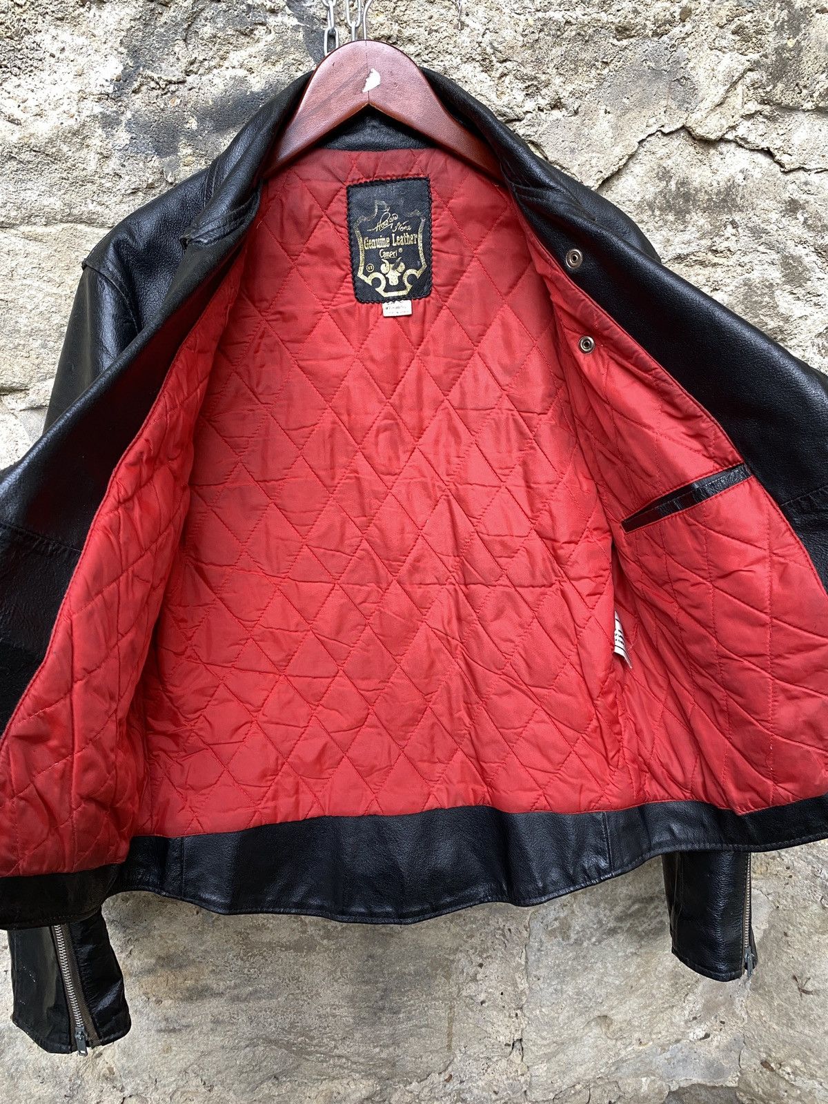 Vintage Rare Vintage 80s Punk Campri Everest Leather Biker Jacket Size US M / EU 48-50 / 2 - 10 Thumbnail
