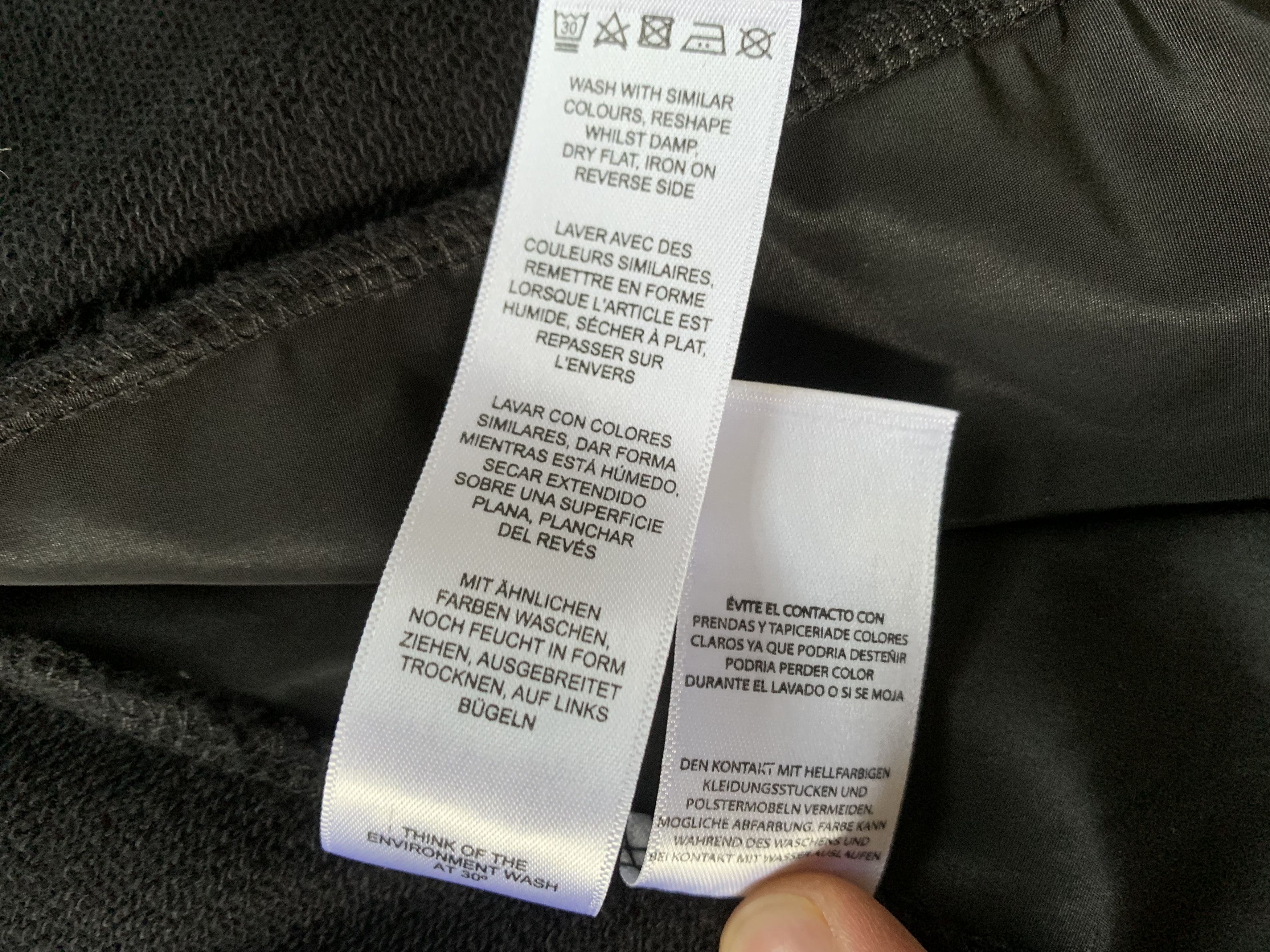 Asos ASOS Black Zip Sweatshirt Bomber Size US S / EU 44-46 / 1 - 8 Thumbnail