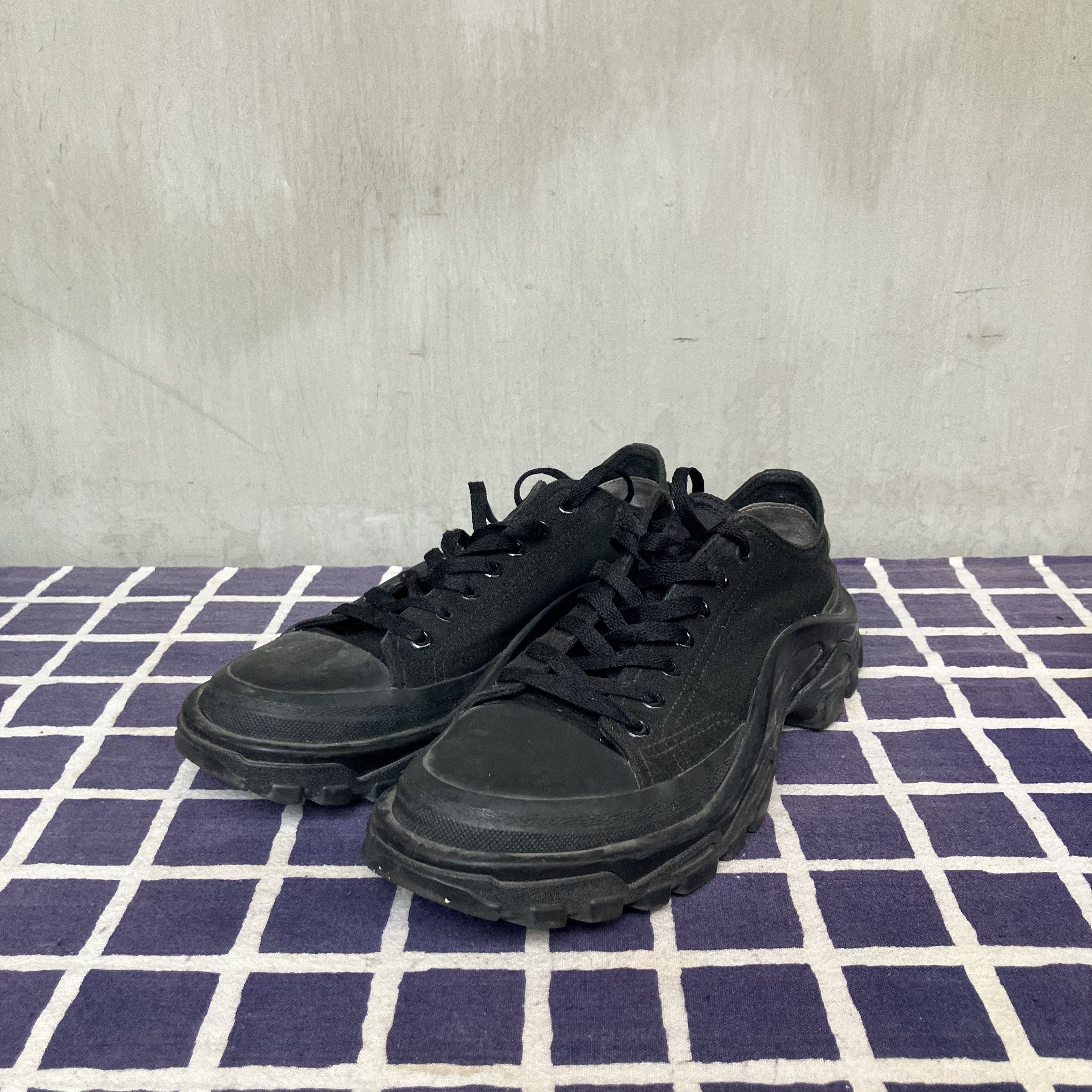 Adidas Adidas x Raf Simons Detroit Runner Black Grailed