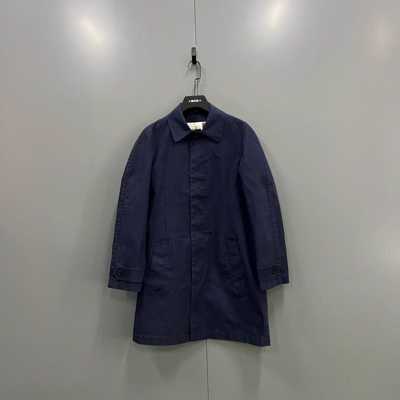Gucci GUCCI navy overcoat 46 Size US S / EU 44-46 / 1 - 1 Thumbnail