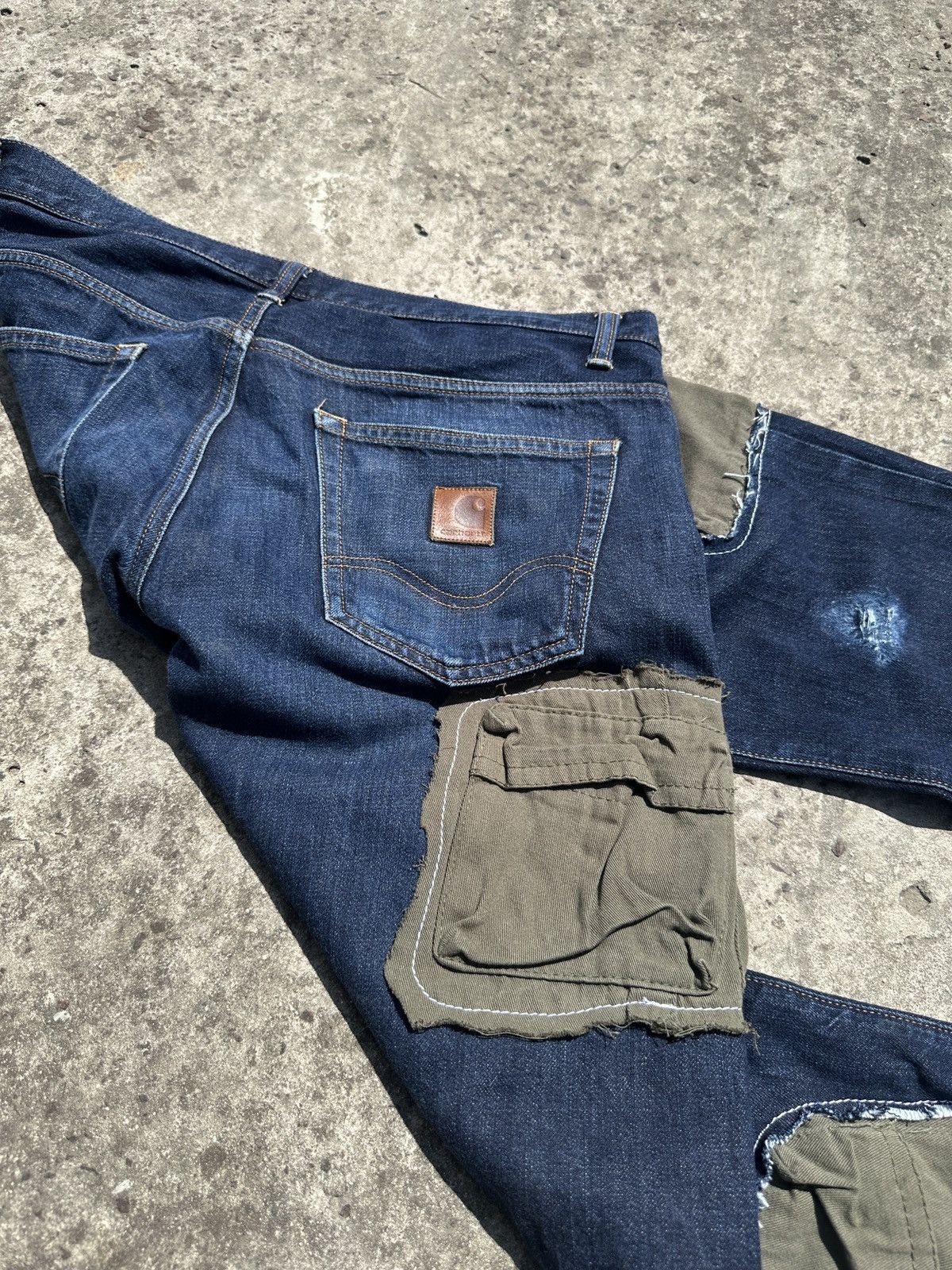 Carhartt Y2K Carhartt Jeans Cargo Pants Streetwear Custom Rare XL USA Size US 36 / EU 52 - 5 Thumbnail