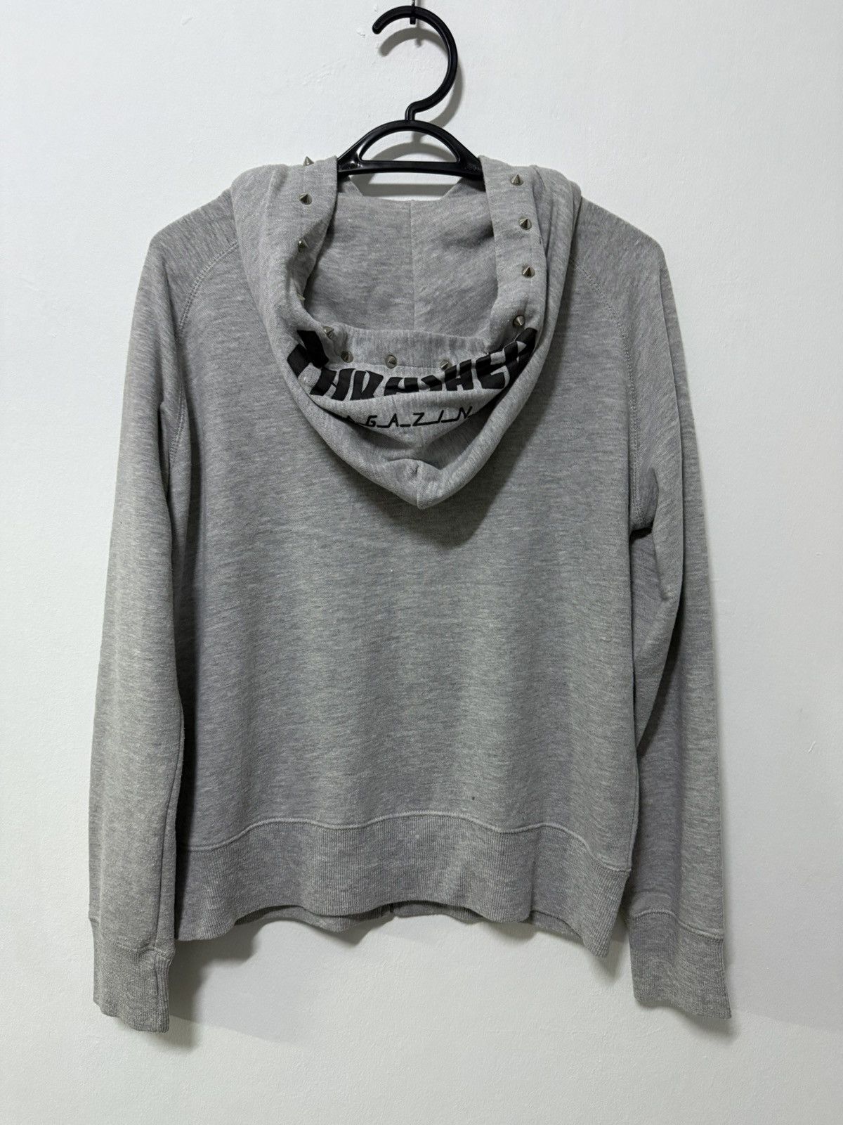 Thrasher Jouetie x Thrasher magazine studded zipper hoodie Size US M / EU 48-50 / 2 - 6 Thumbnail