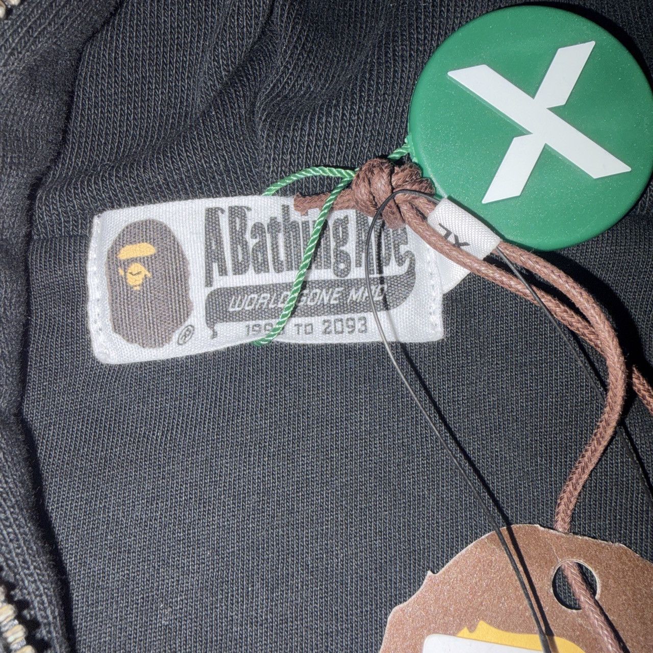 Bape Authentic BAPE Skeleton Full Zip Hoodie Size US XL / EU 56 / 4 - 5 Thumbnail