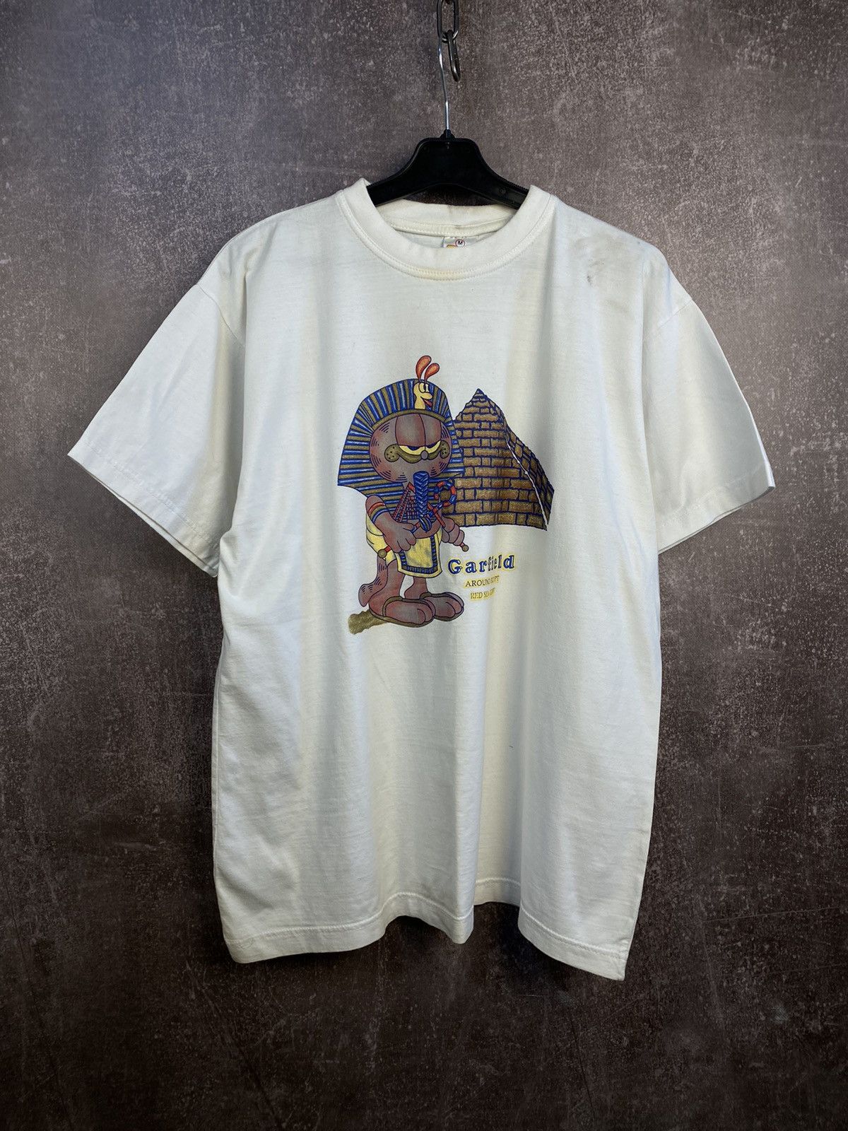 Band Tees × Vintage Vintage Garfield Egypt shirt Size US M / EU 48-50 / 2 - 1 Thumbnail