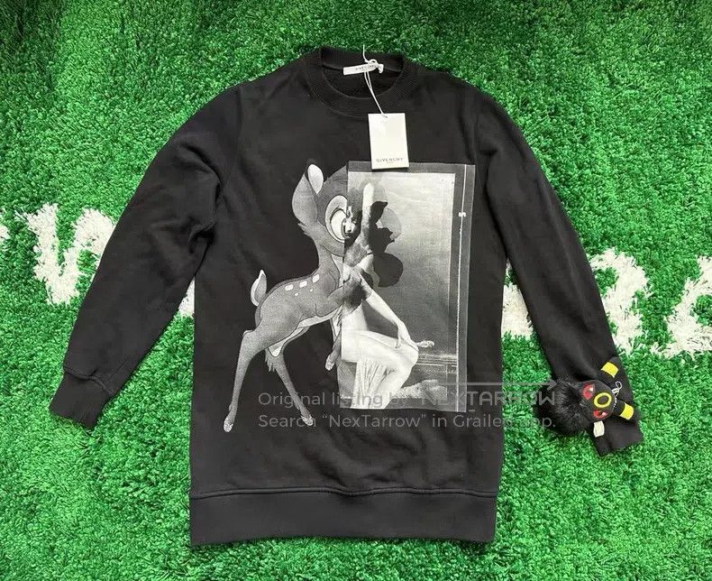 Givenchy Givenchy Black and White Bambi Sweatshirt Size US XS / EU 42 / 0 - 1 Thumbnail