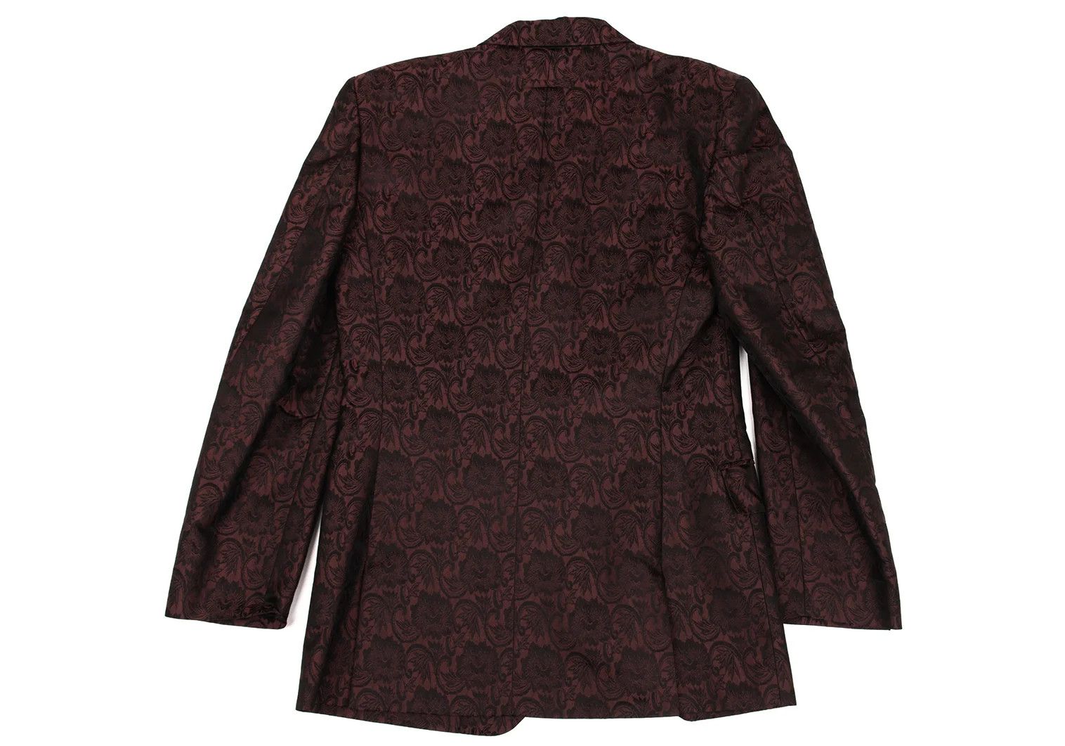Jean Paul Gaultier Damask Jacquard 4B Jacket in Wine Size 48 Size US M / EU 48-50 / 2 - 12 Thumbnail