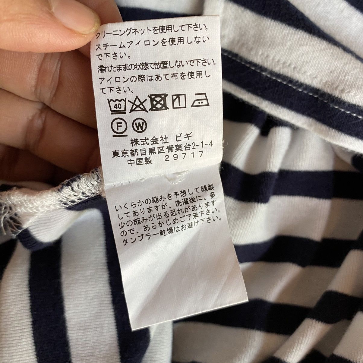 Frapbois FRAPBOIS Striped Mix Band Collar Shirt Size XL / US 12-14 / IT 48-50 - 11 Thumbnail