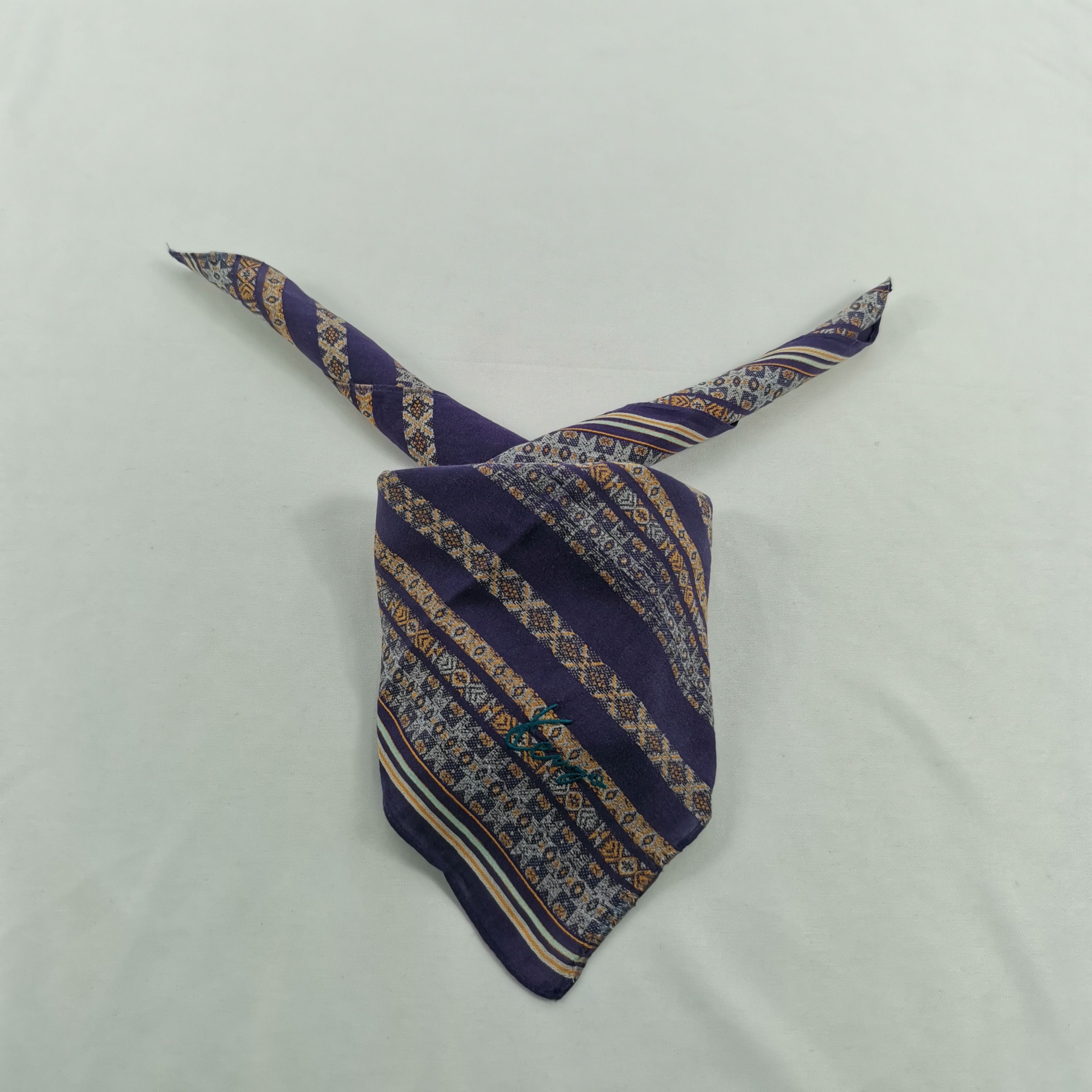 Kenzo Vintage Kenzo Handkerchief Bandana Pocket Square Size ONE SIZE - 1 Thumbnail