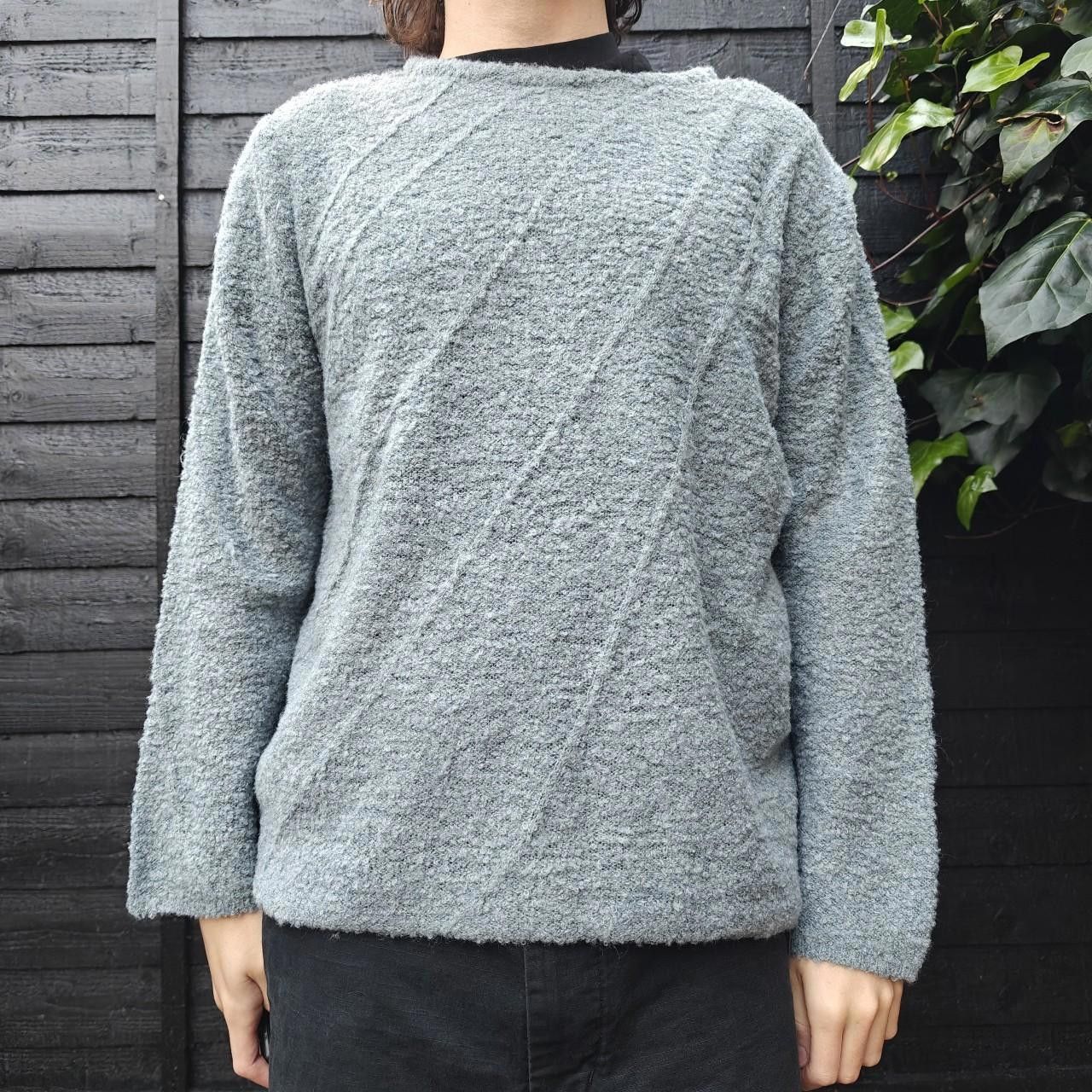 Japanese Light Blue Seams Knit