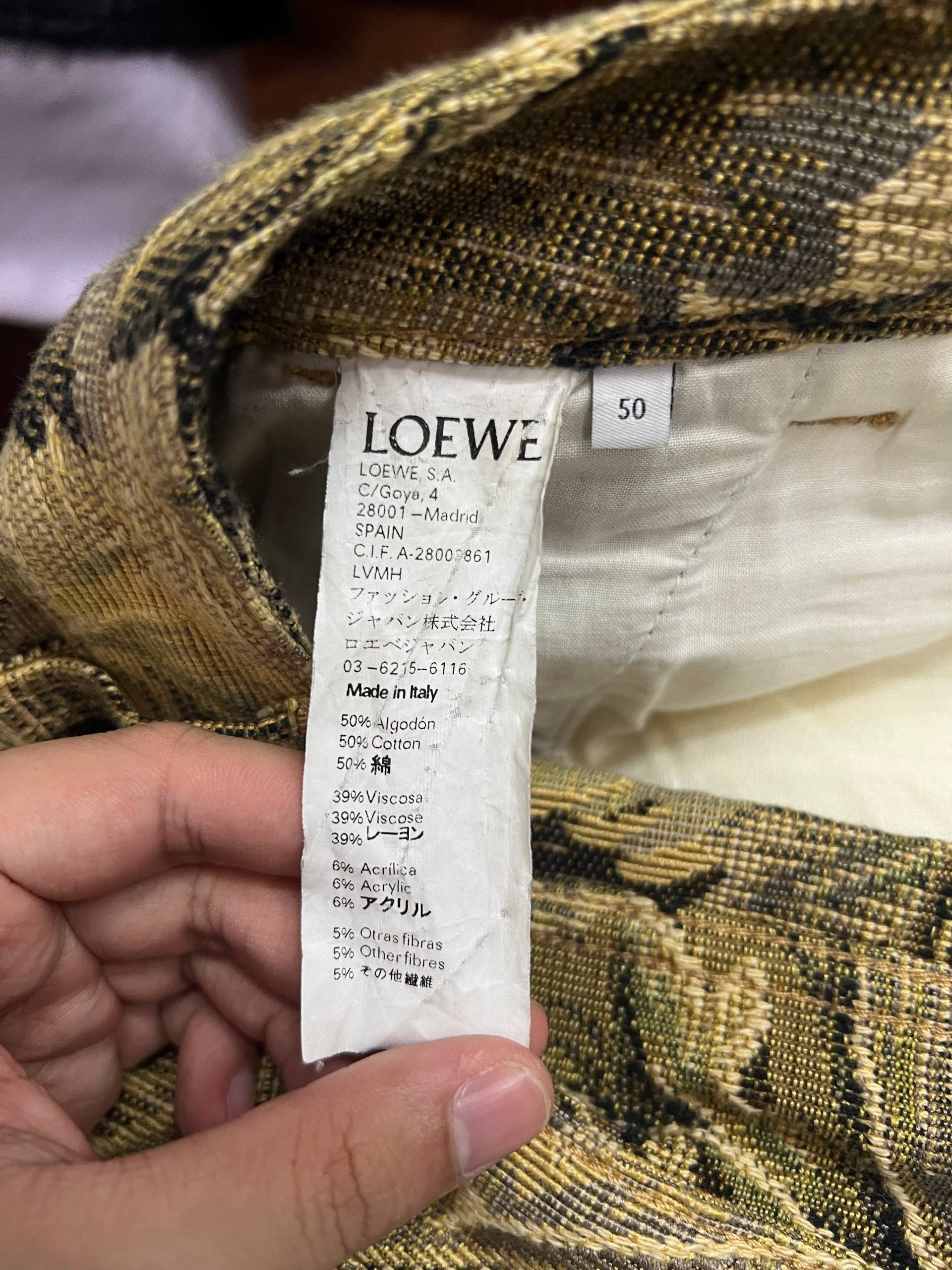 Loewe 2017 Loewe x William Morris Floral Tapestry Fisherman Pants Size US 34 / EU 50 - 9 Thumbnail