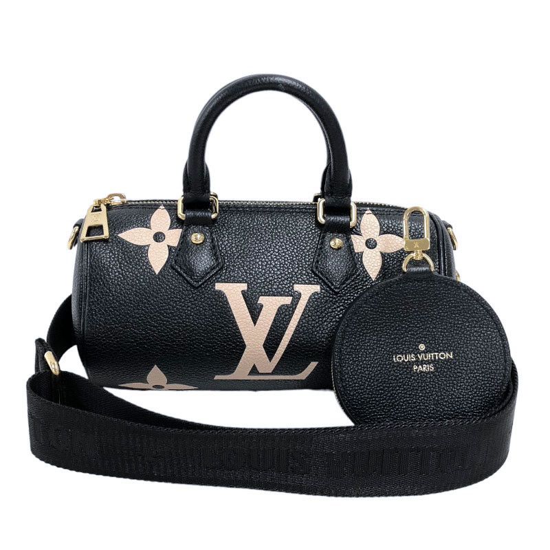 image of Louis Vuitton Papillon Bb Black Beige, Women's