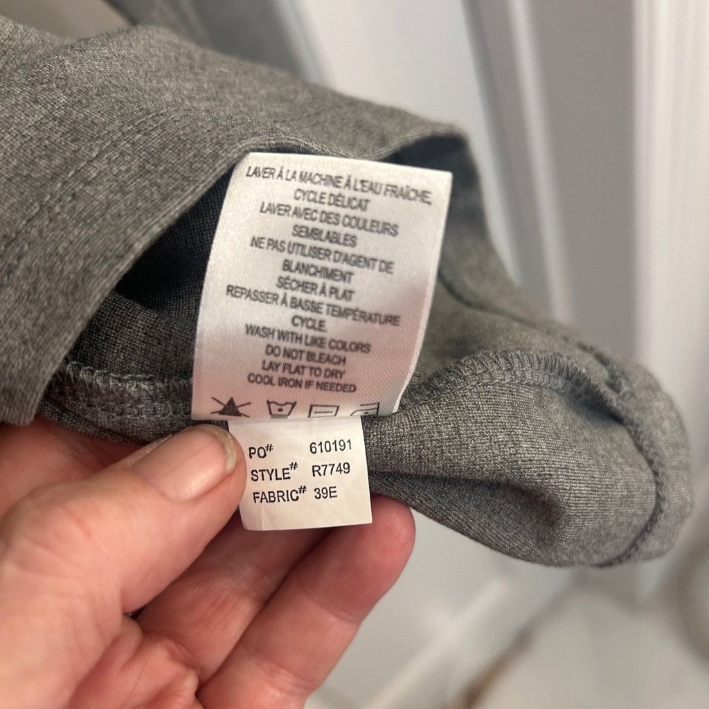 Renuar Women's Renuar Gray Long Sleeve Shirt Size M Size M / US 6-8 / IT 42-44 - 7 Thumbnail