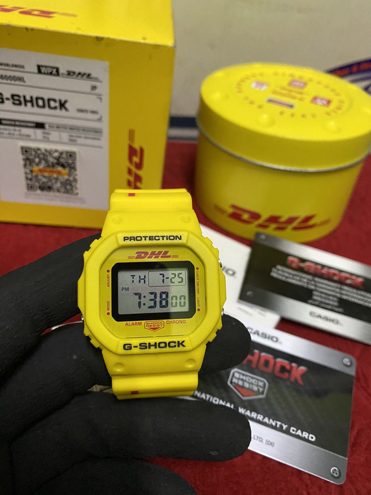 Casio × DHL × Japanese Brand Gshock x DHL for 50th years in Singapore Size ONE SIZE - 2 Thumbnail