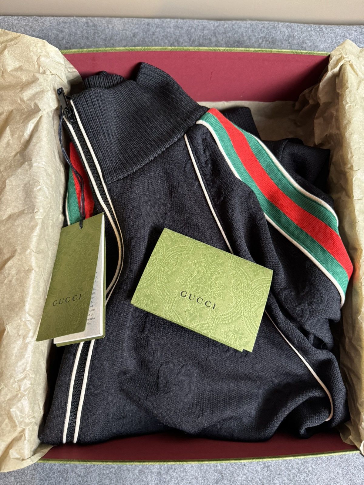 Gucci Gucci GG Jacquard Zipped Jacket Size US M / EU 48-50 / 2 - 10 Thumbnail