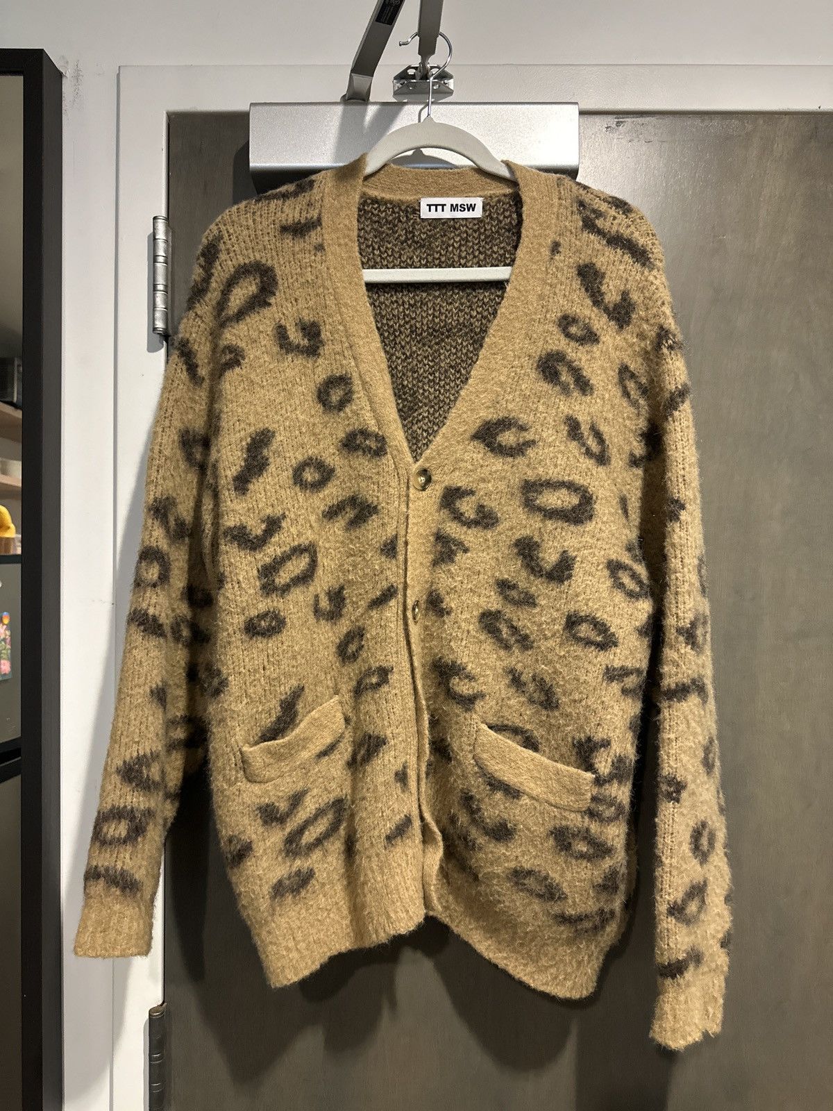 TTT MSW LEOPARD cardigan | Grailed